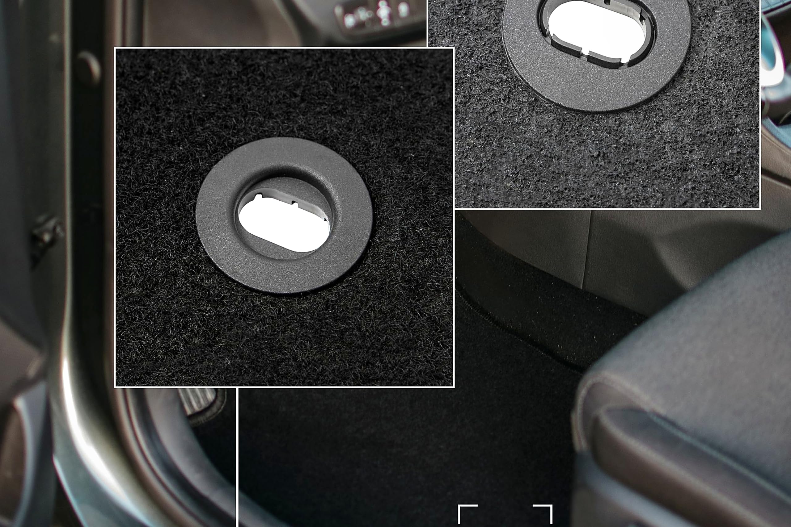 Alfombrillas de Coche de Terciopelo a Medida, compatibles con BMW Z3 E36/7 Convertible 1997-2002