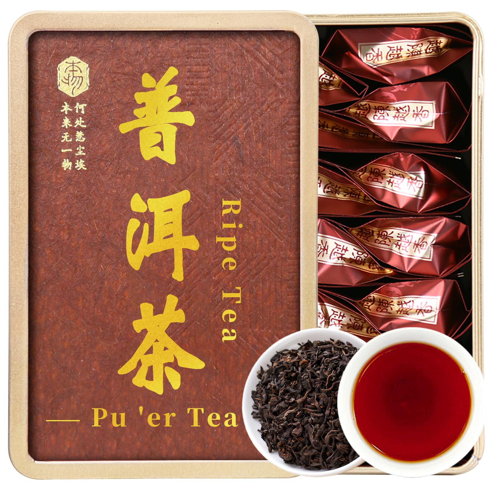 プアール茶 Amazon.co.jp: XIXICHA プーアル茶 普洱茶 散茶 熟茶 140g (20包
