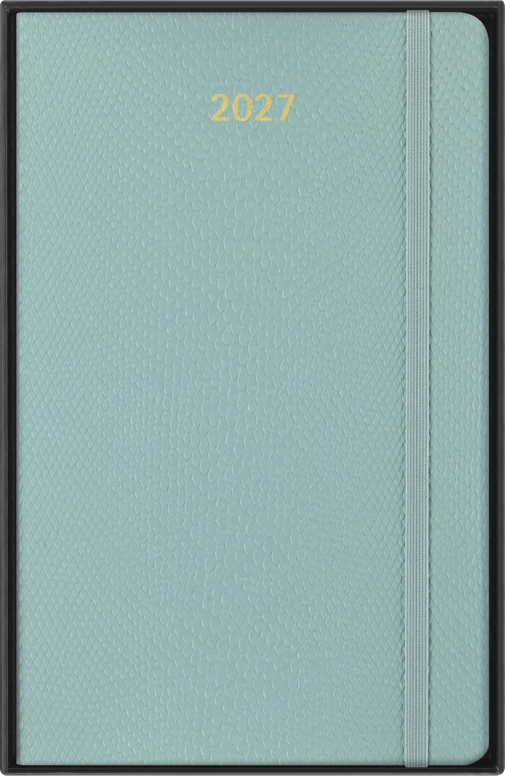 Moleskine Wochenkalender 2027, Precious and Ethical, 12-Monats-Planer mit Platz für Notizen, Veganes Softcover und Geschenkbox, Format Large 13x21 cm, Salbeigrün