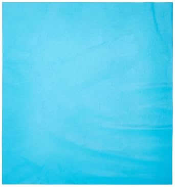 Crosstex 19300 Dental Dam, Latex, Unflavored, Medium Gauge, 6" x 6" Size, Blue Pack of 36