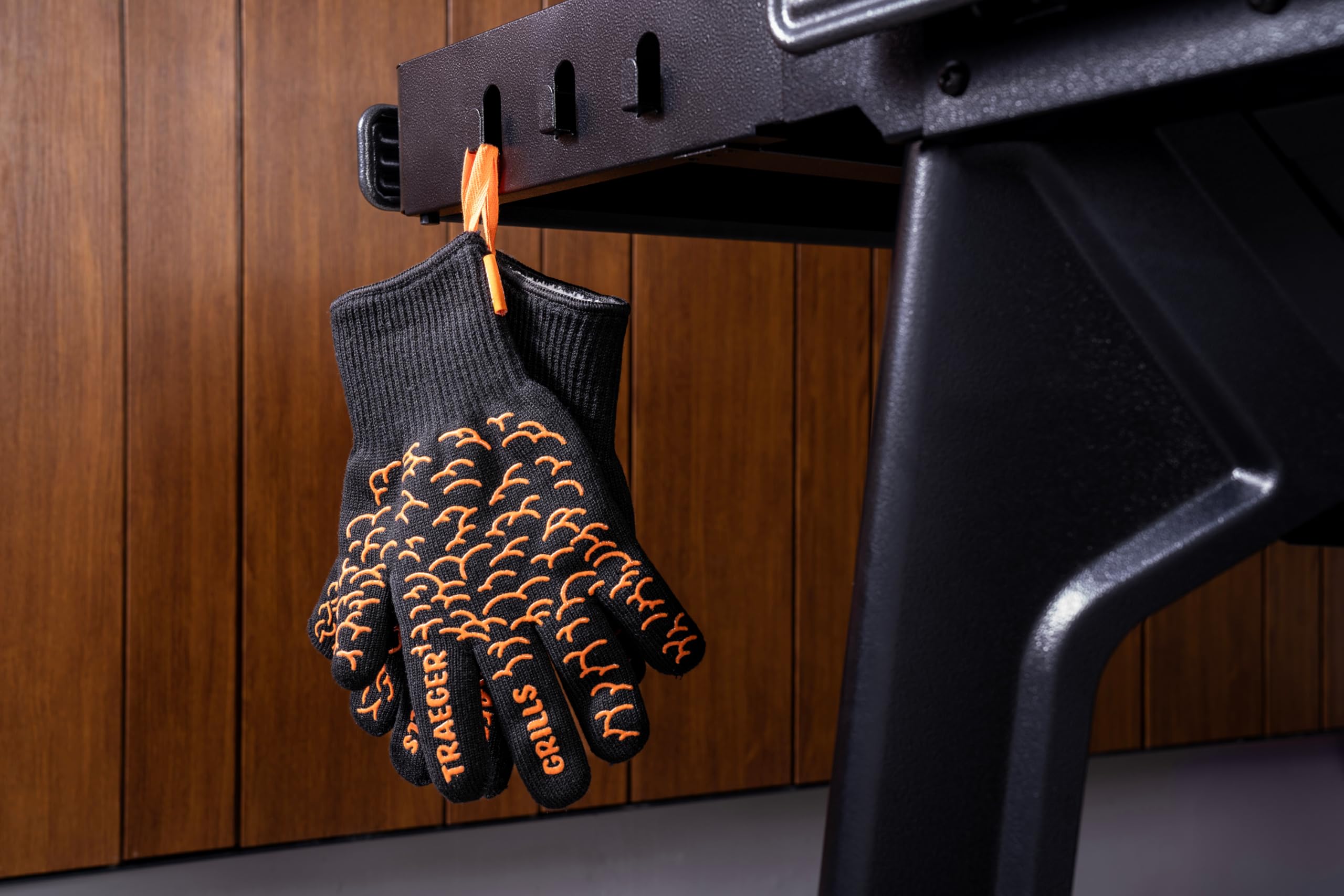 Traeger Gants de Four résistants à la Chaleur avec poignée en Silicone pour Barbecue, pâtisserie, Cuisine, sonde Chaude – Taille Unique