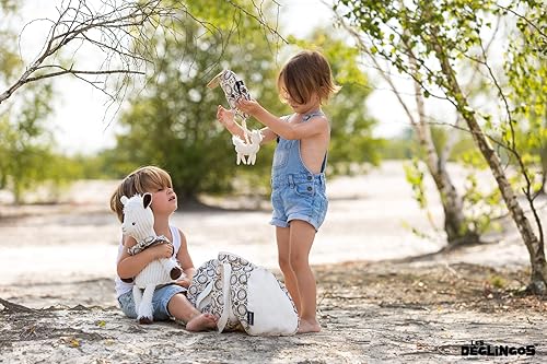 Miniatura 2 de LES DÉGLINGOS Deglingos Baby Muchachos - Juguete de peluche de llama