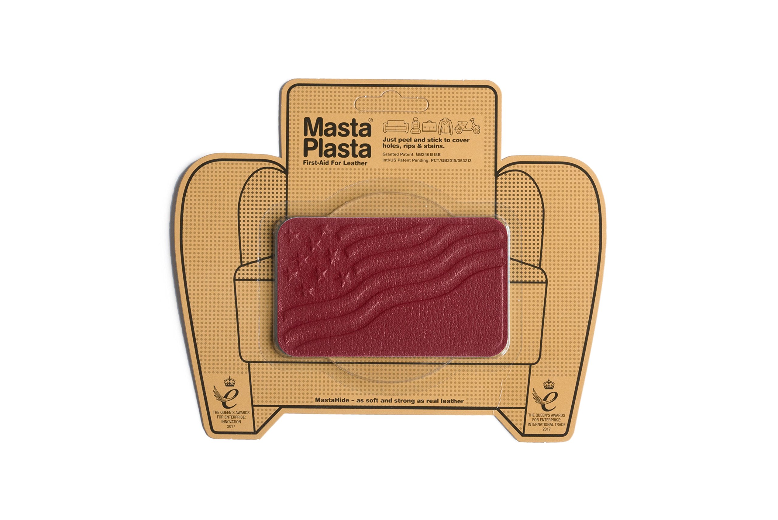 MastaPlasta Self-Adhesive Premium Leather Repair Patch - FLAG CROWN PIRATE BANDAGE QUICK EASY REPAIR KIT