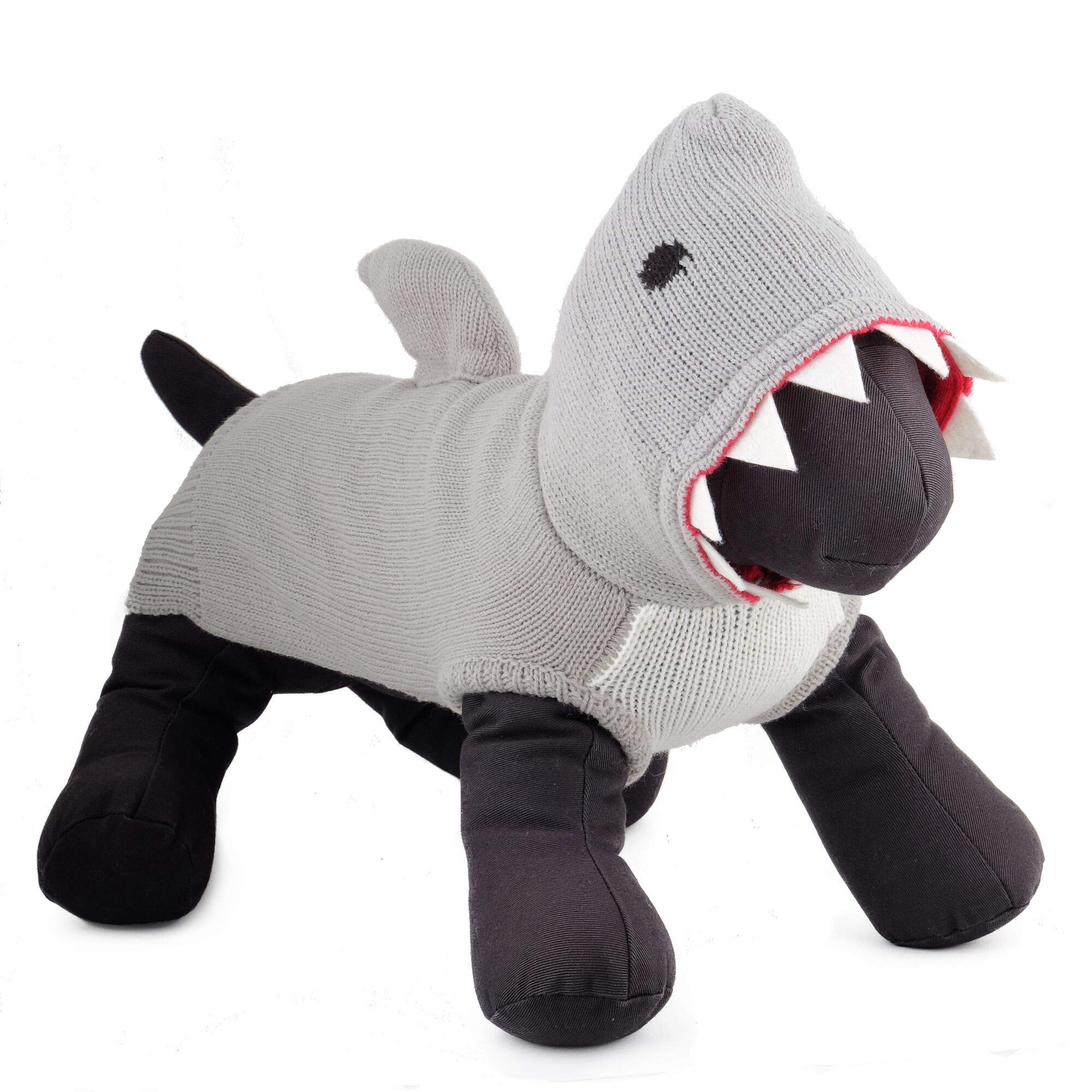 The Worthy Dog Hoodie Pet Costume M gray 5580