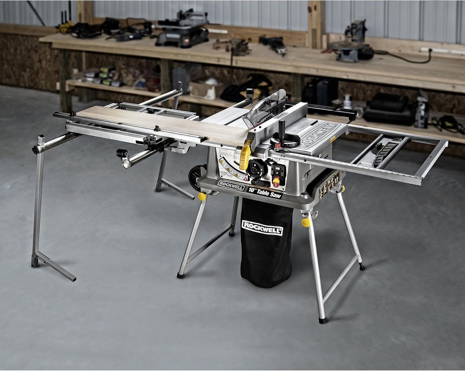 Rockwell RK7241S Table Saw with Laser