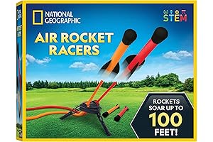 Air Hogs Super Soft Jump & Launch Dueling Air Rockets