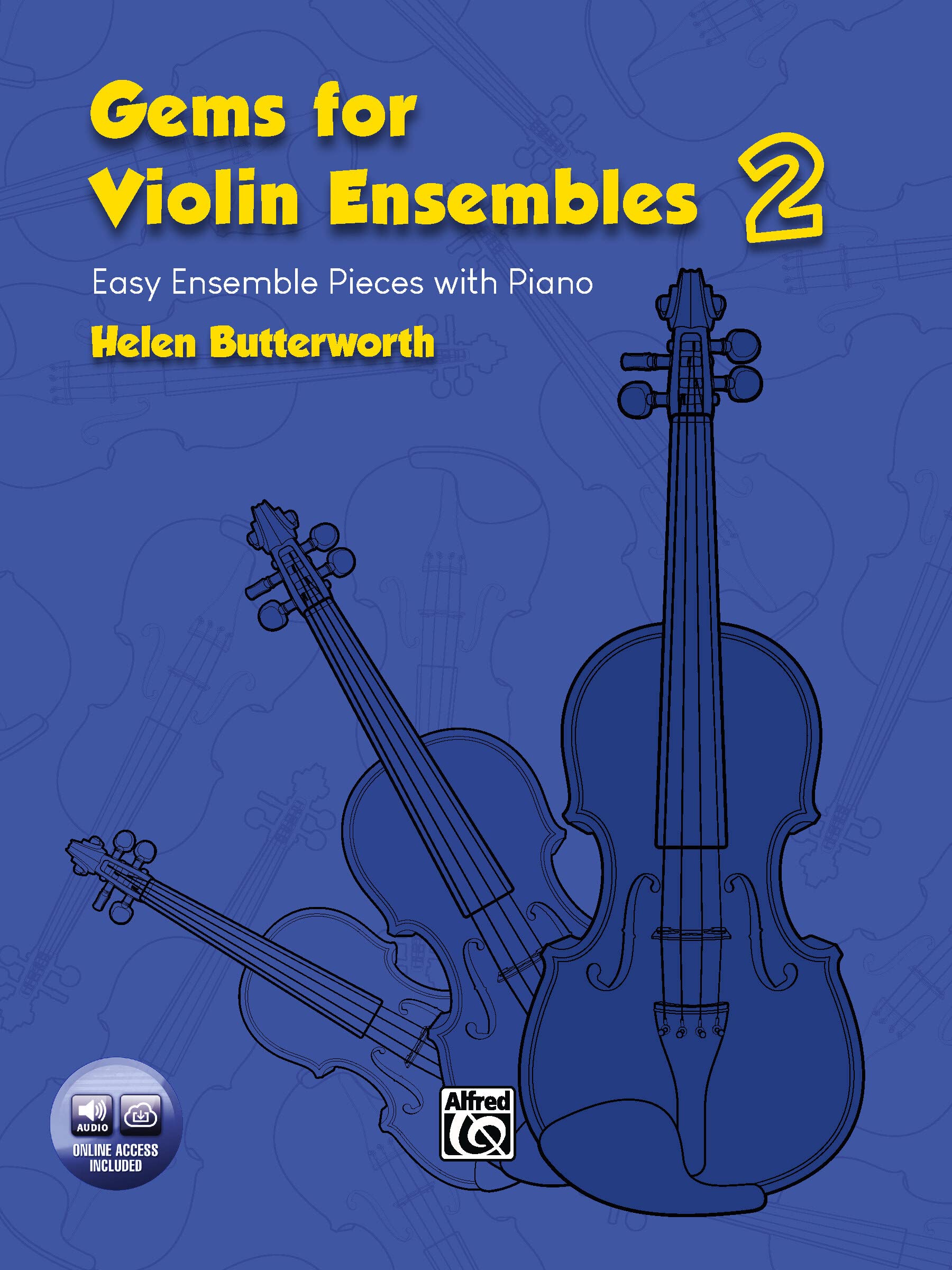 Gems for Violin Ensembles, Bk 2: Easy Ensemble Pieces with Piano (Book & CD)