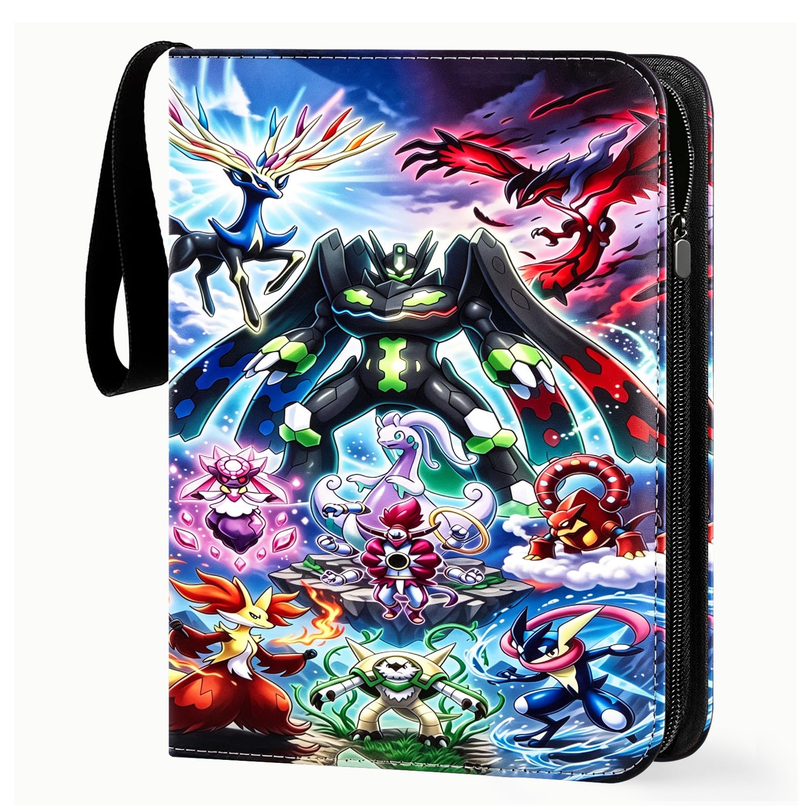 Vilntrosia 50PCS Card Binder 4 Pocket,400 Pockets Trading Card Binder