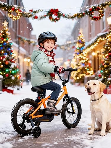 Miniatura 2 de BMX Style 12, 14, 16 pulgadas, ruedas de entrenamiento para niños, bicicleta de 20 pulgadas con soporte para niños y niñas de 2 a 14 años, posavasos