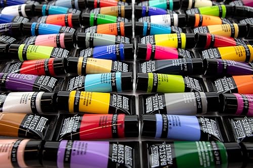 Miniatura 15 de Liquitex BASICS juego de 72 tubos de pintura acrílica, 22ml (0.74 onzas)