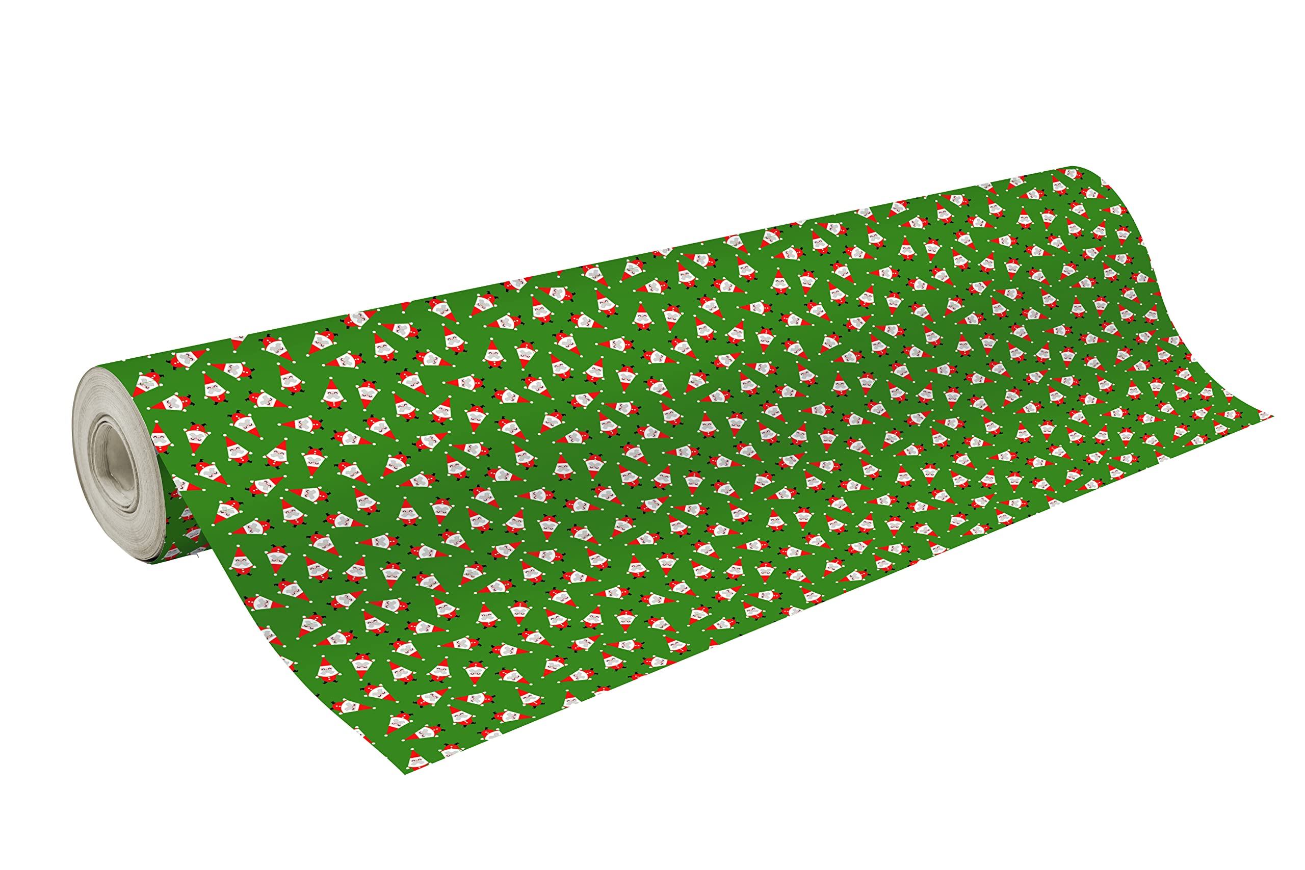 CLAIREFONTAINE 202055C-Rl papier Excellia 80g 50x0,70m Père Noël rouge/vert