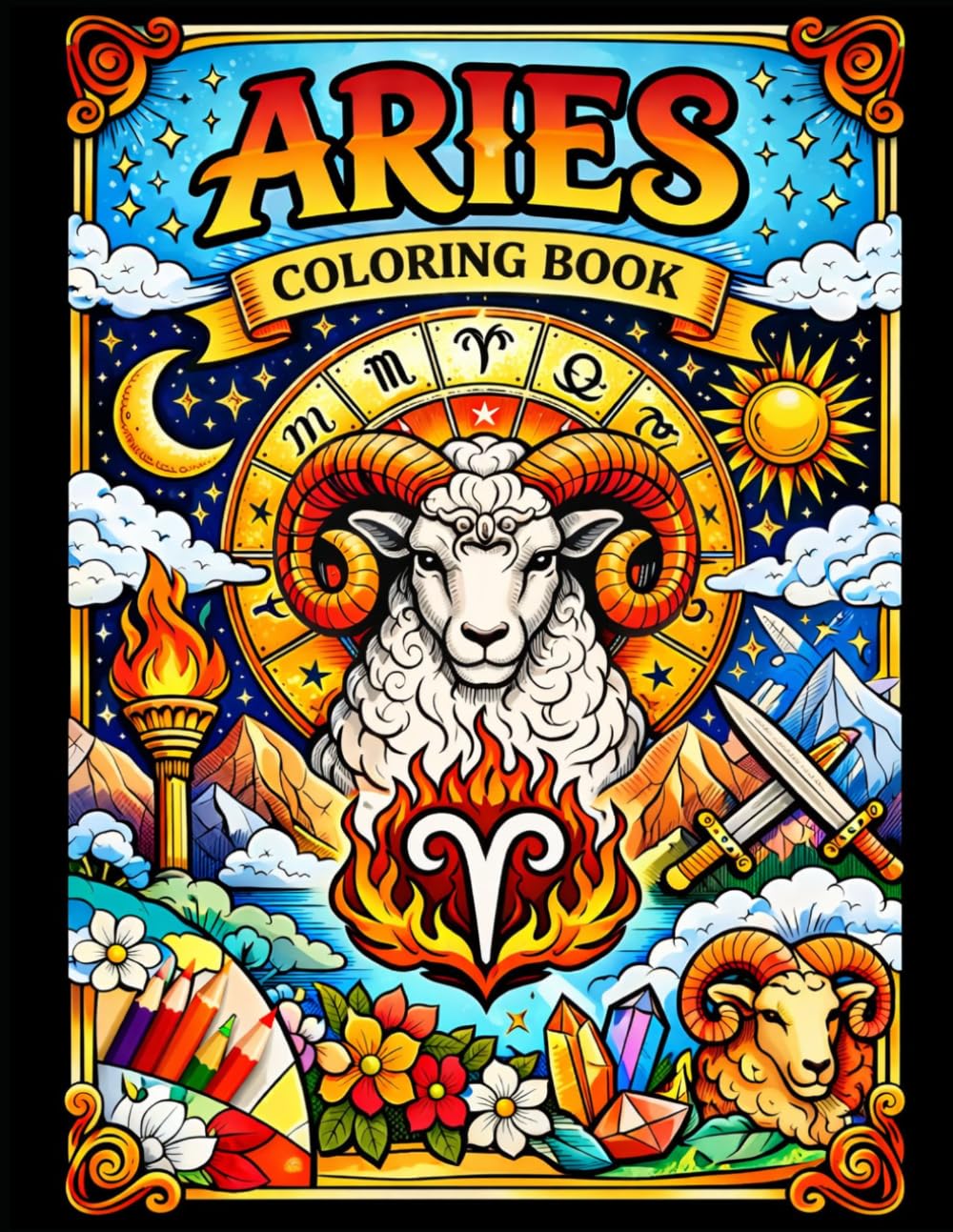Star Signs & Soul - Aries: 1 (STAR SIGNS & SOUL The Zodiac Colouring Collection)