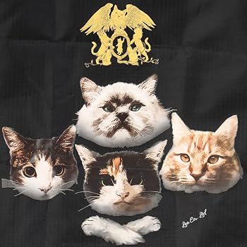 Amazon | [Leo Co.,Ltd.] エコバッグ Queen クイーン 猫柄 猫 ねこ CAT