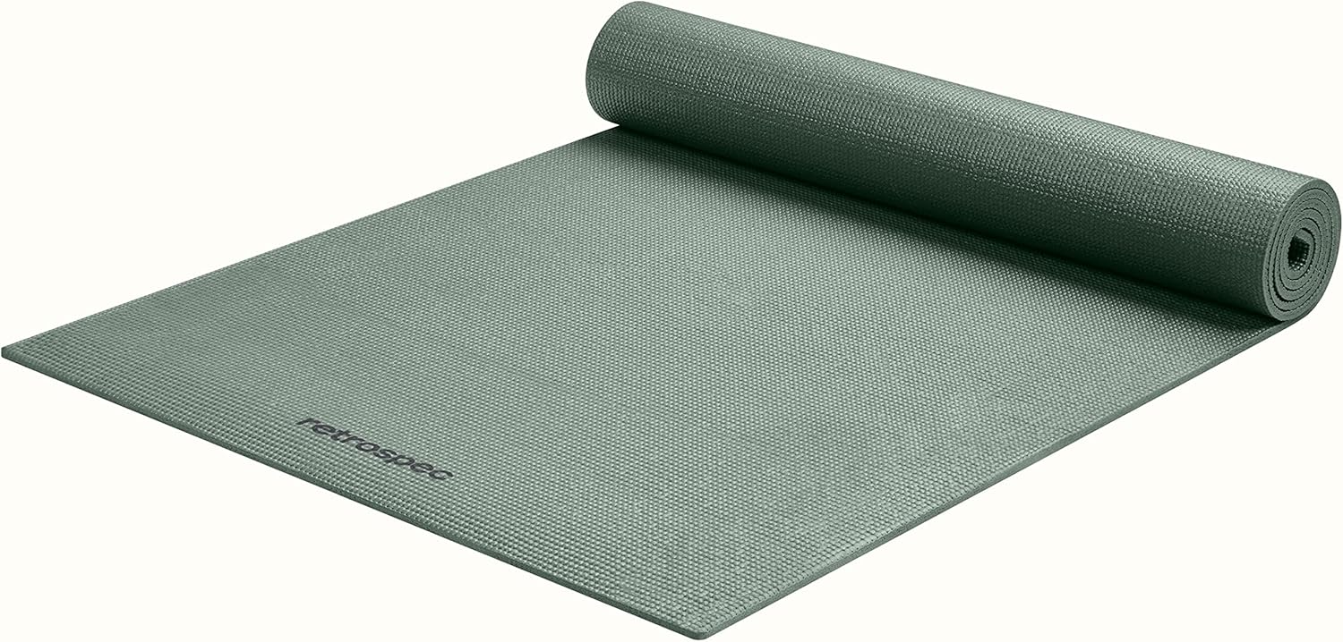 Retrospec Pismo Yoga Mat for Men & Women 72” x 24” x 0.5mm Extra