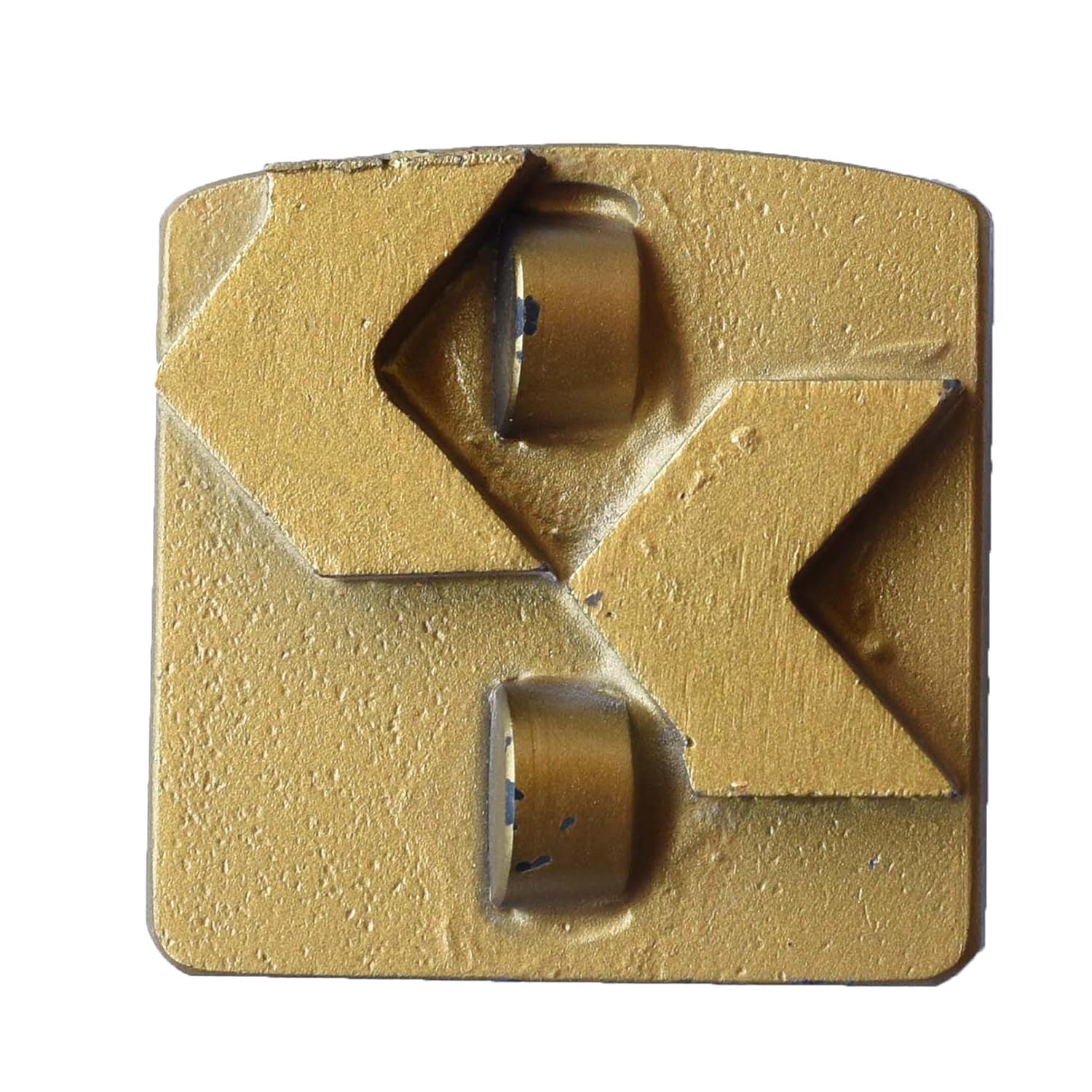ACTINTOOL2 Half Round PCD 2 Wear Arrow Segments Coating Removing PCD Grinding Disc for Husky Redi Lock Concrete Grinder (9 Pack Counter Clockwise)