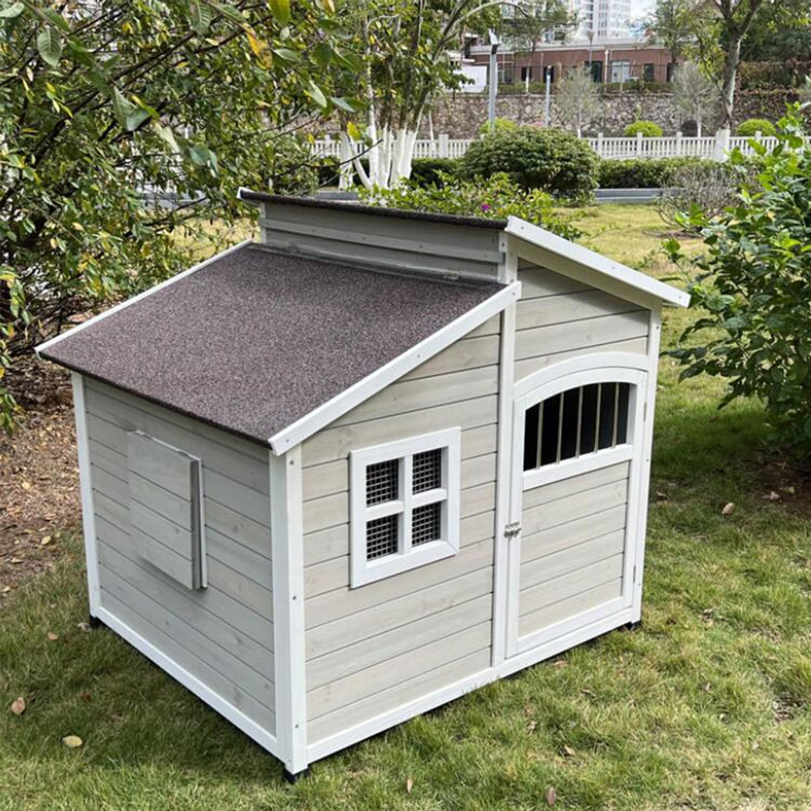 Villa para Gatos, caseta para Perros al Aire Libre, Jaula para Perros al Aire Libre, Interior, Perro Grande, Golden Retriever, casa para Mascotas Samoyedo, casa para Gatos, condominio para Gatos
