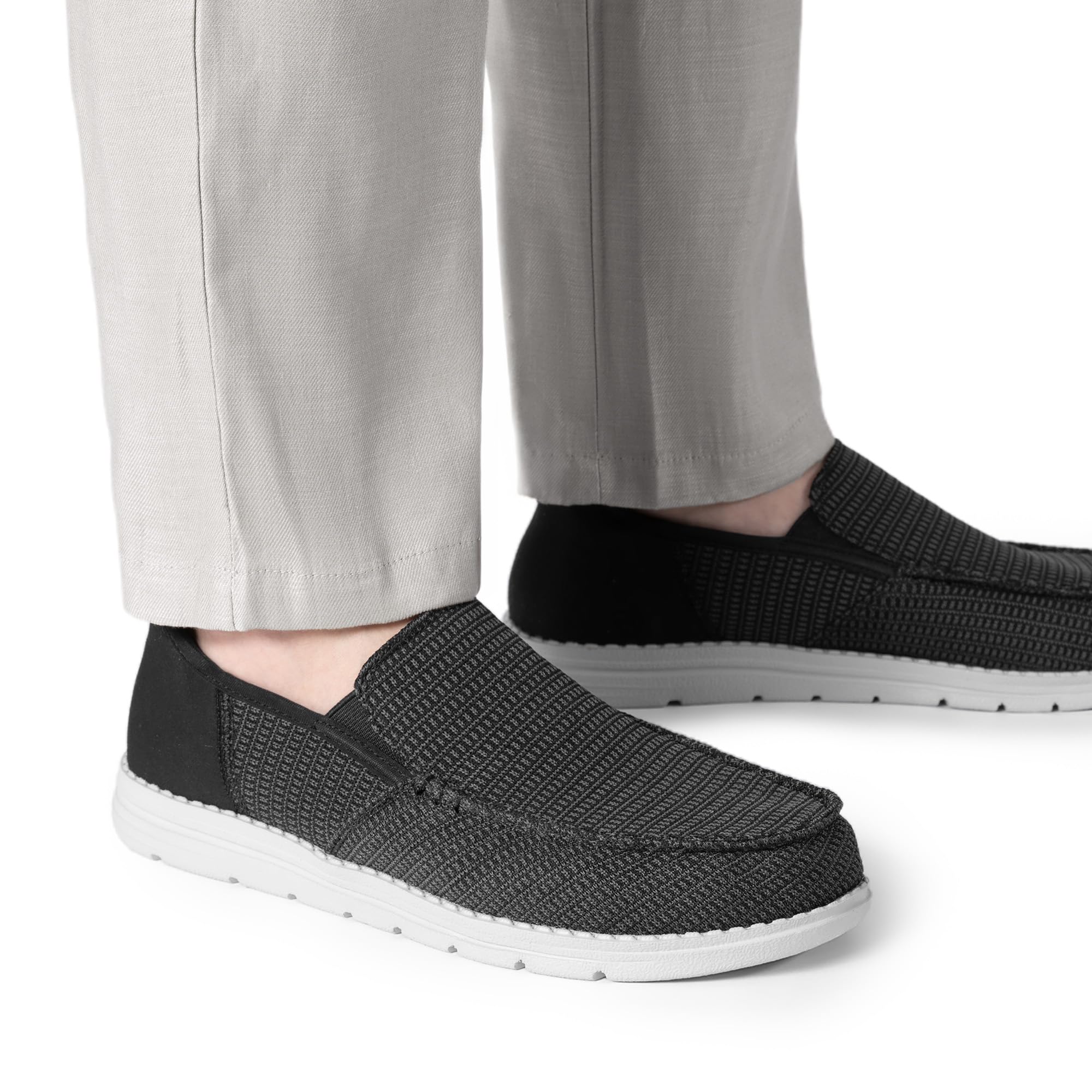 Bruno Marc Mocassins Homme Confortables à Enfiler décontracté Légers Respirants
