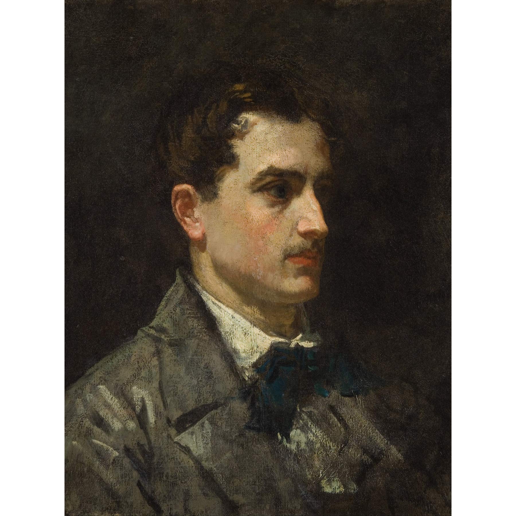 Edouard Manet Portrait Of Antonio Proust Large Wall Art Print Canvas Premium Poster Mural