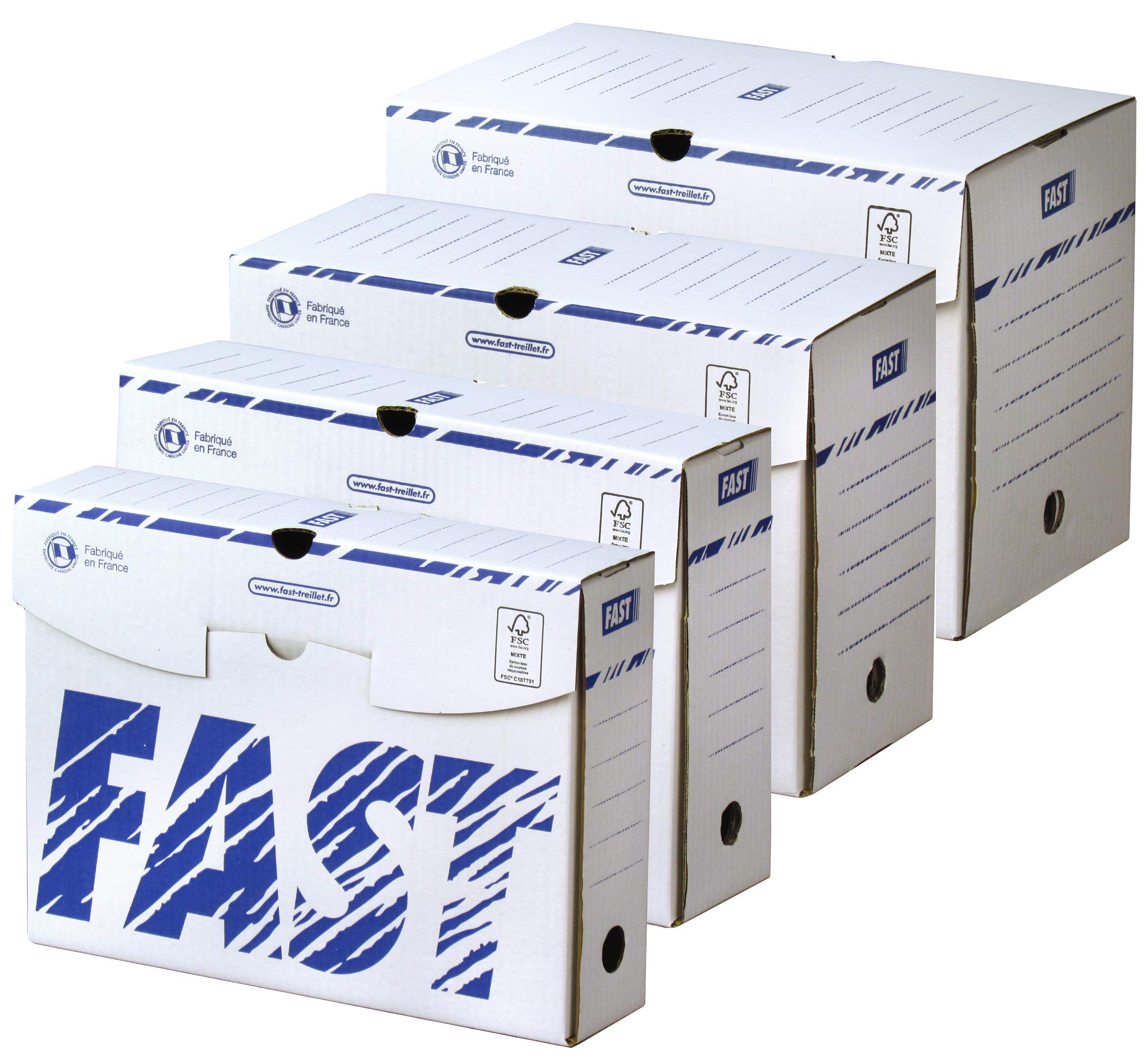 Fast scatola archivio, 250 X 330 mm, larghezza: 150 mm