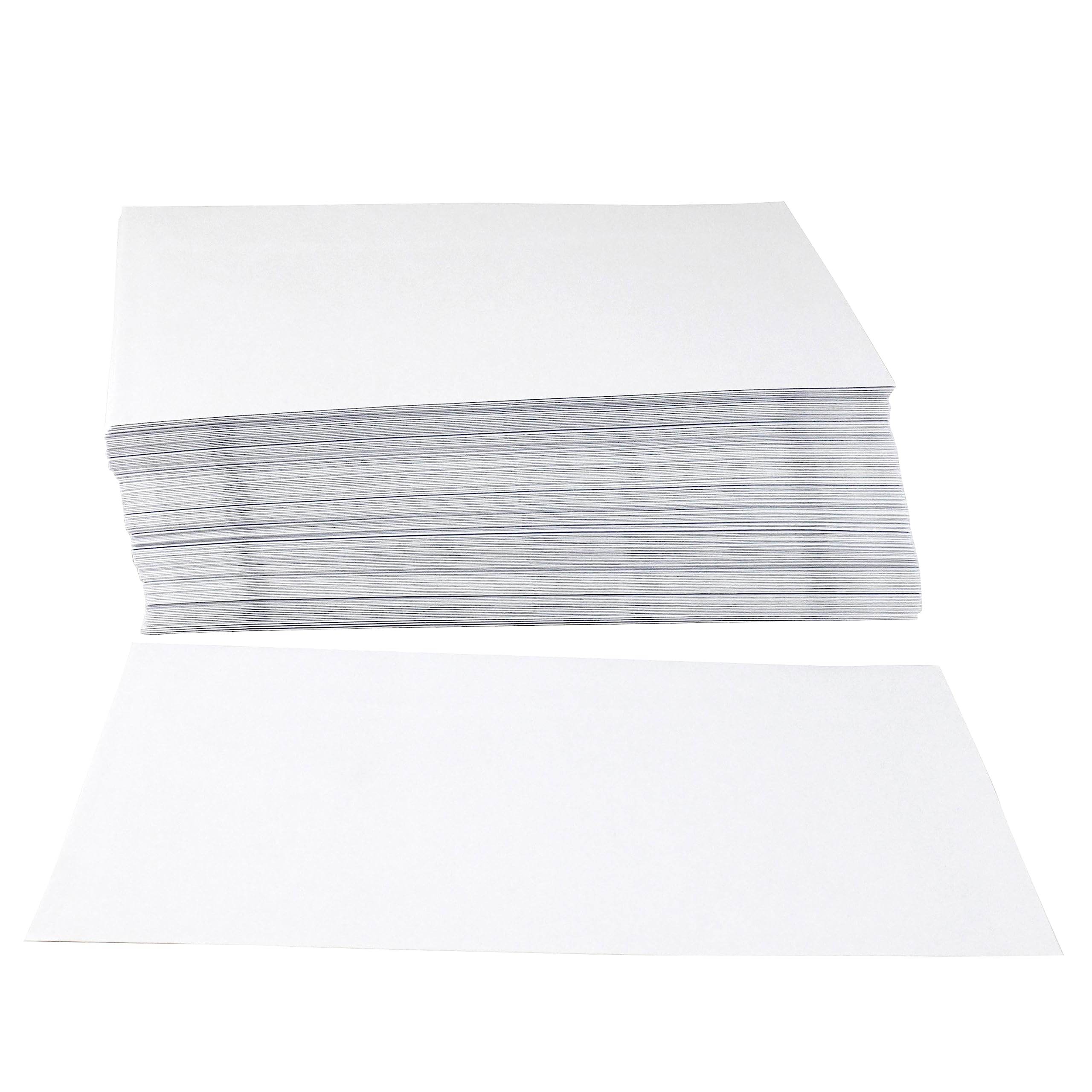 1000 Briefumschläge DIN lang selbstklebend ohne Fenster Briefhüllen 110x220 mm 100590