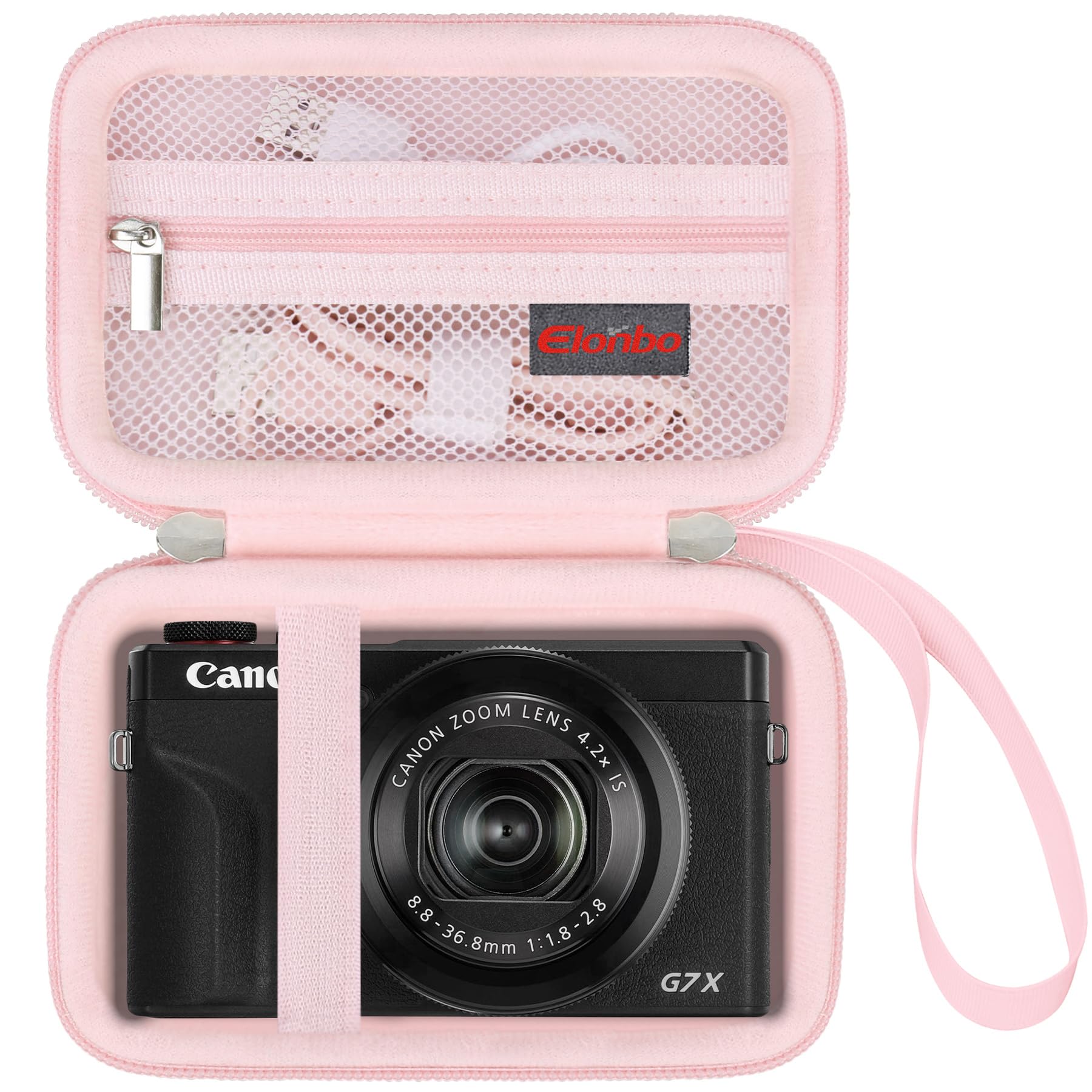 Elonbo Camera Case for Canon PowerShot G7 X Mark III/ G7 X Mark II/ SX740