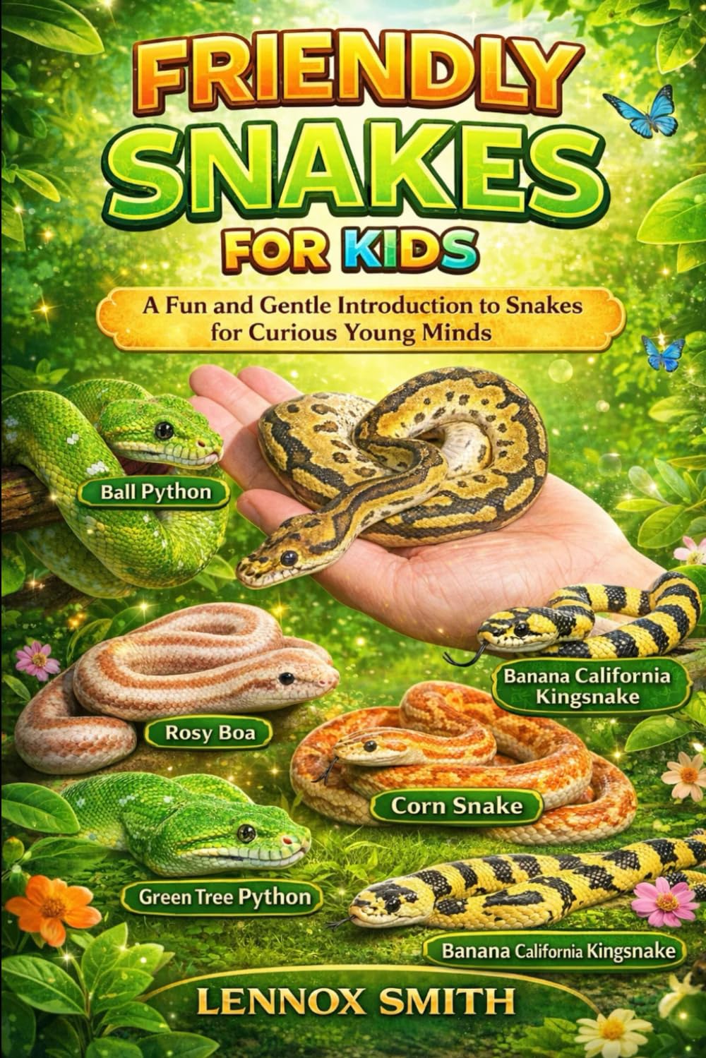 FRIENDLY SNAKE FOR KIDS: A Fun and Gentle Introduction to Snakes for Curious Young Minds