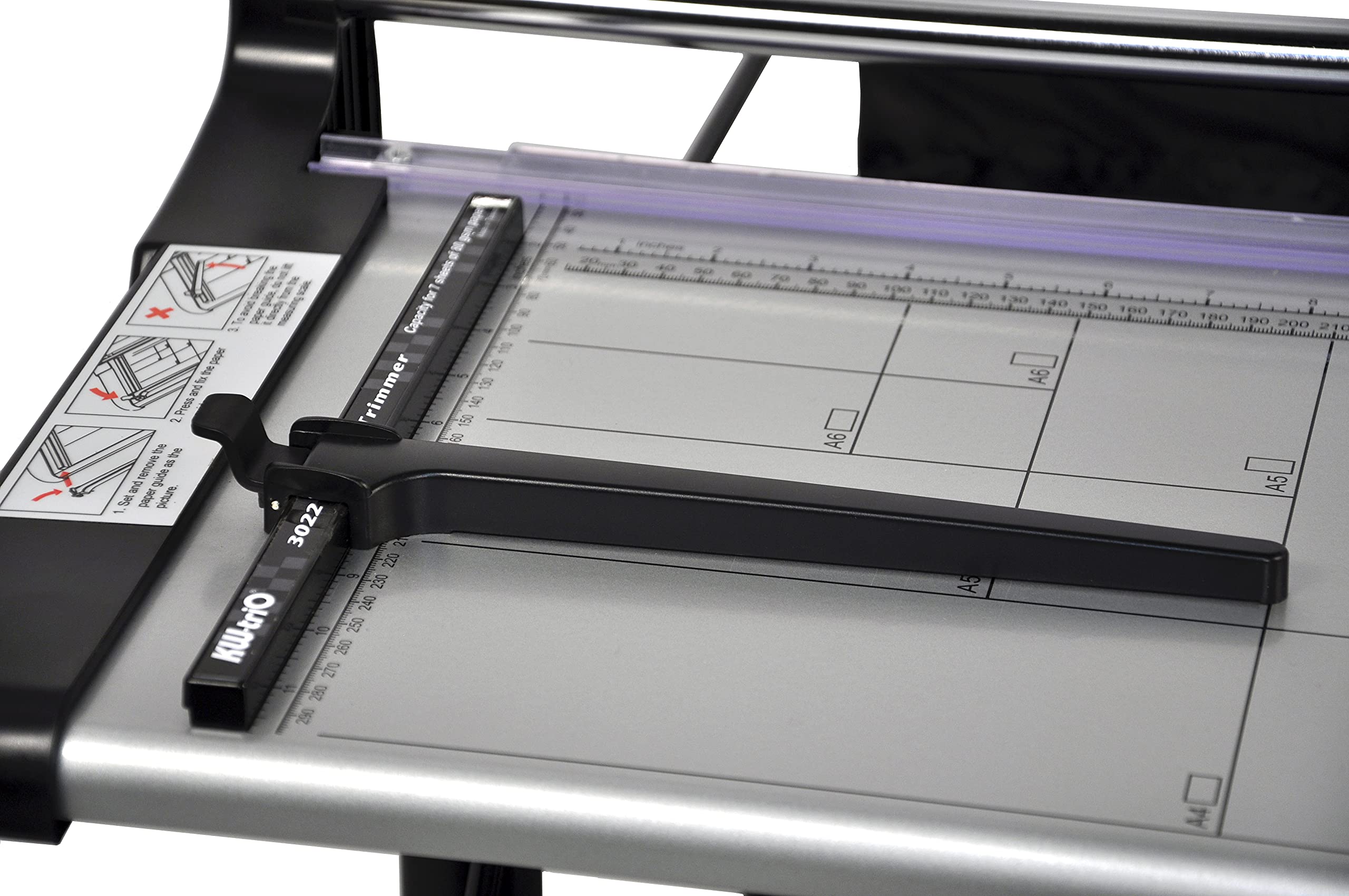 KwTrio 13022 taglierina a rullo con 1300 mm di lunghezza di taglio