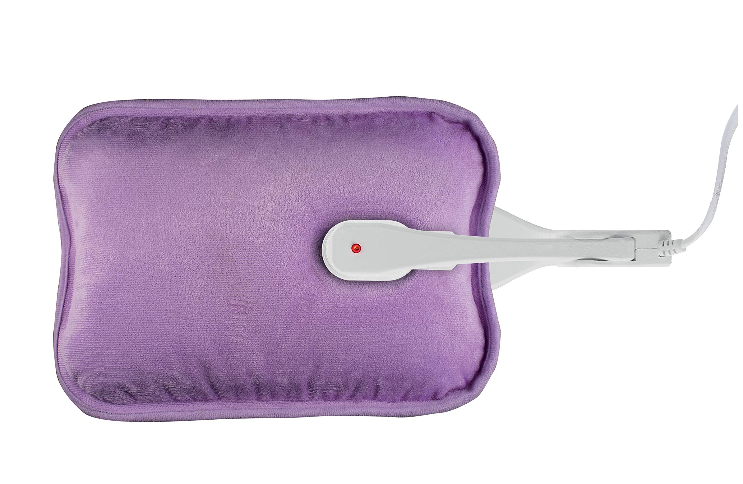 MACOM Ultra Soft Electric Boule, Heatable in Just 12 Minutes, Cordless with Hand Pocket, Lilac, Enjoy & Relax 920 Boule Pocket