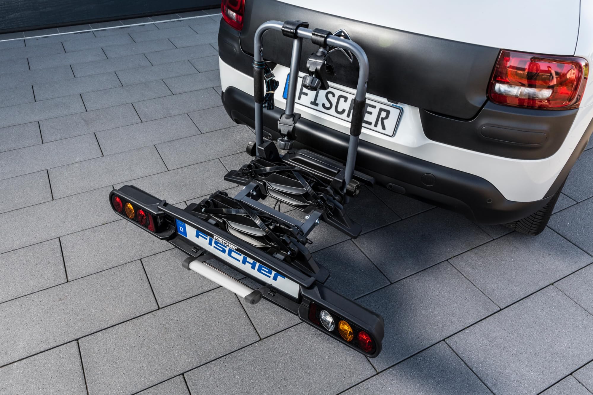 FISCHER Kupplungsfahrradträger ProlineEvo 2 I Fahrradträger Kupplung I Fahrradträger Auto I Träger Auto