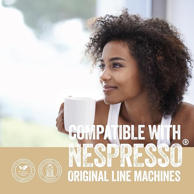 Each box of La Natura coffee pods includes 60 single-serve pods, ensuring a hassle-free and efficient coffee experience, whether you're at home or in the office.