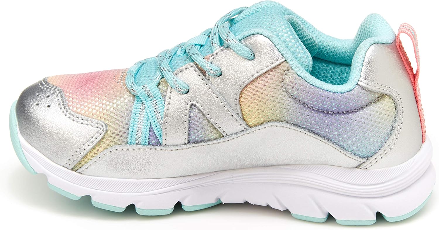 [Stride Rite] Made2play Journey Adaptable シルバー/マルチ 11.5 X-Wide Lit