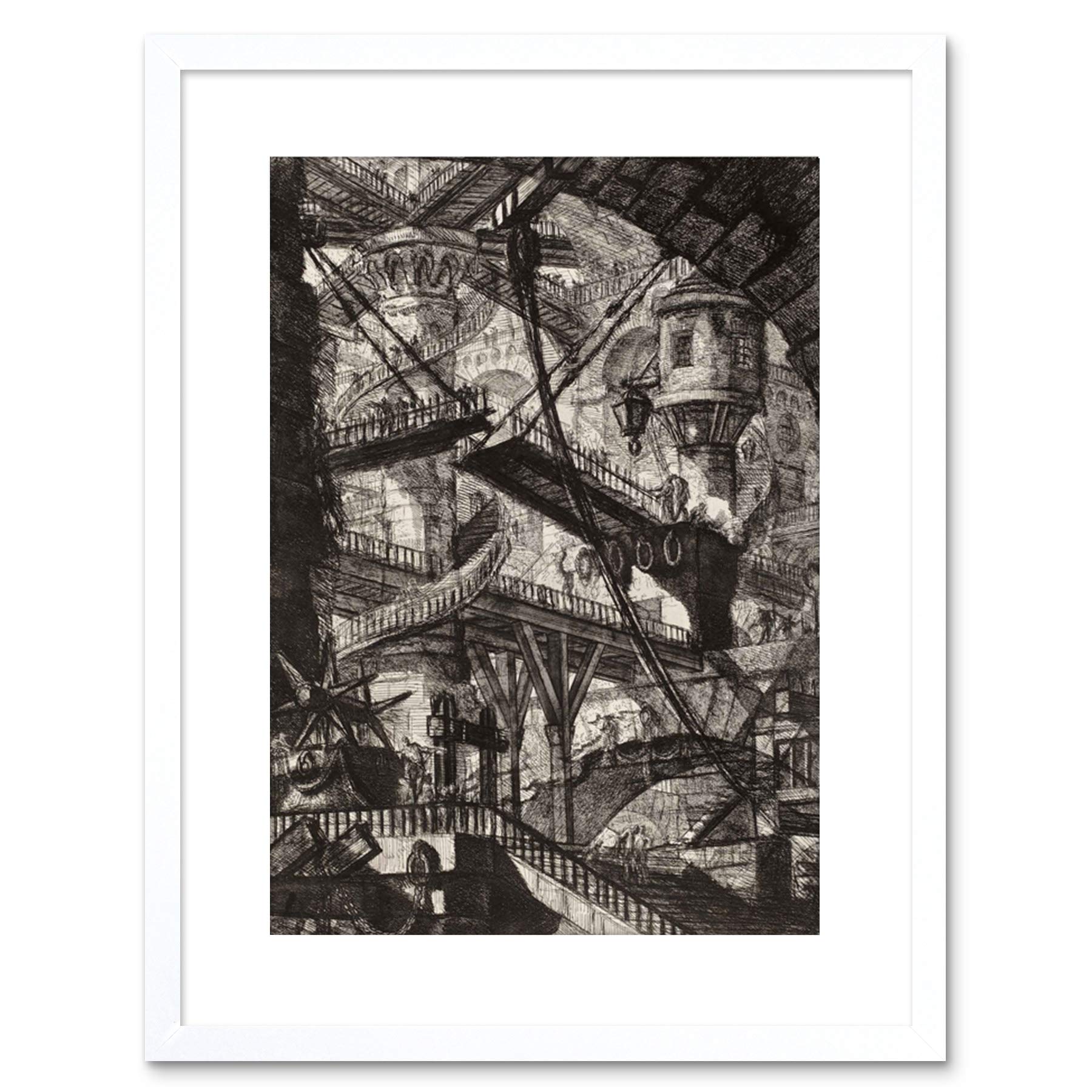 Wee Blue Coo PAINTING GIOVANNI BATTISTA PIRANESI FRAMED PRINT F97X3512