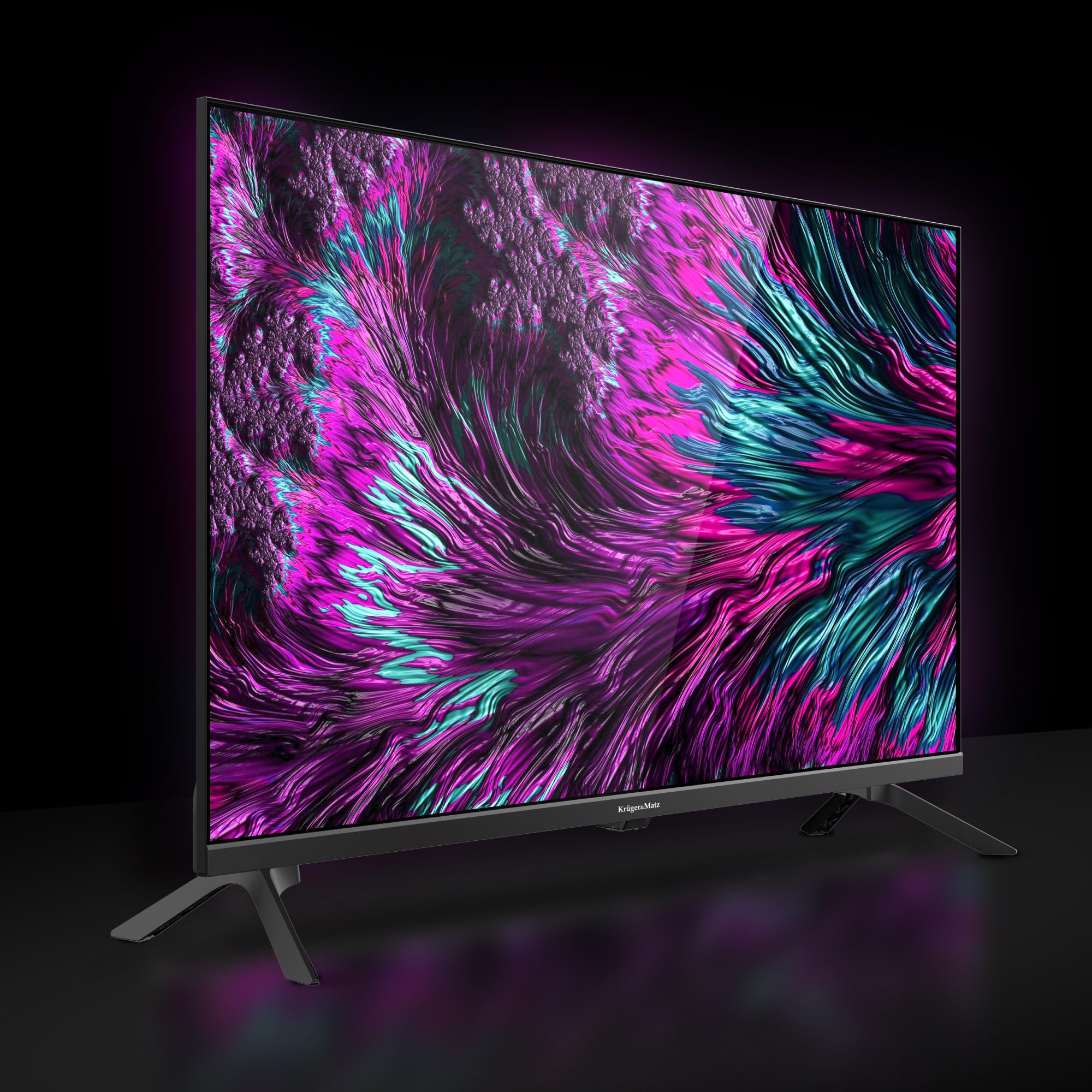 Kruger&Matz Telewizor 32" HD SmartTV Vidaa Dolby Digital DVB-T2/S2 H.265 Hevc