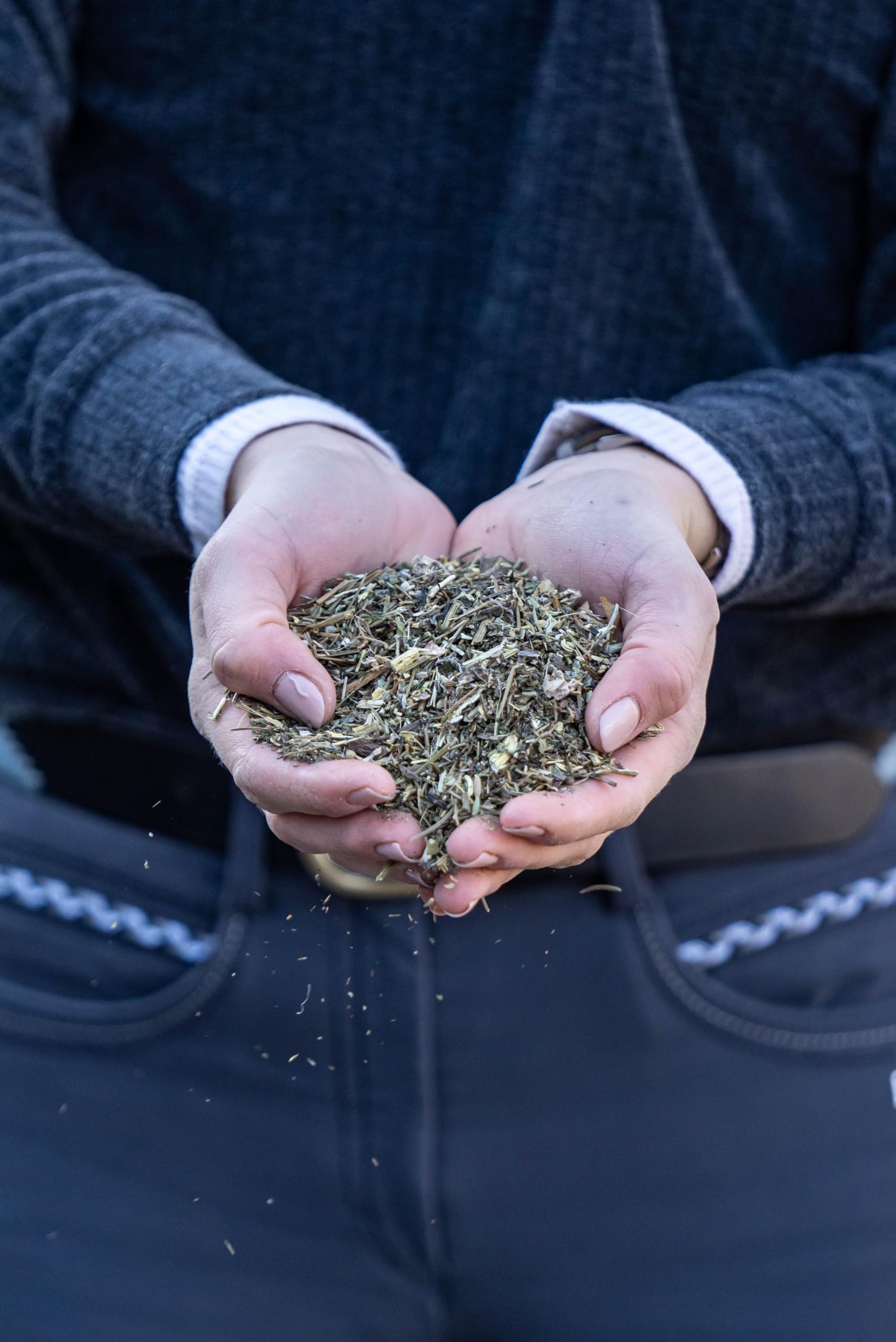Stiefel Hustenkräuter für Pferde, 100% naturbelassene Kräutermischung, kann die Atemwege und Bronchien unterstützen, dauerhaft oder in gezielten Phasen, 1kg