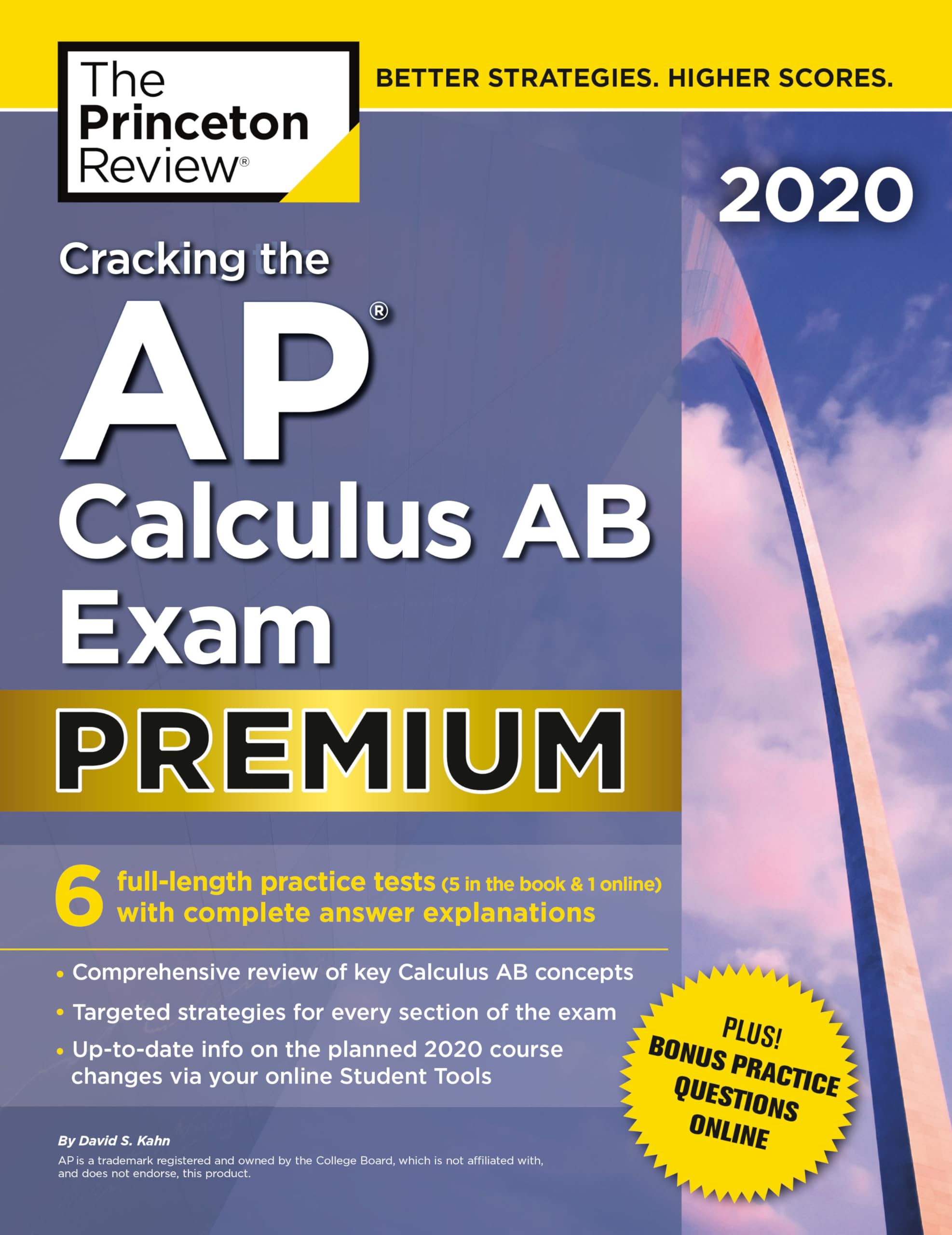 Cracking the AP Calculus AB Exam 2020, Premium Edition: 6 Practice Tests + Complete Content Review (College Test Preparation)