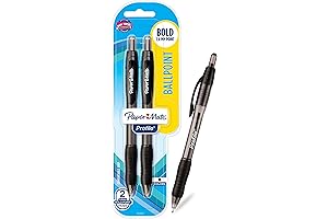 Paper Mate Profile Retractable Ballpoint Pens, Bold