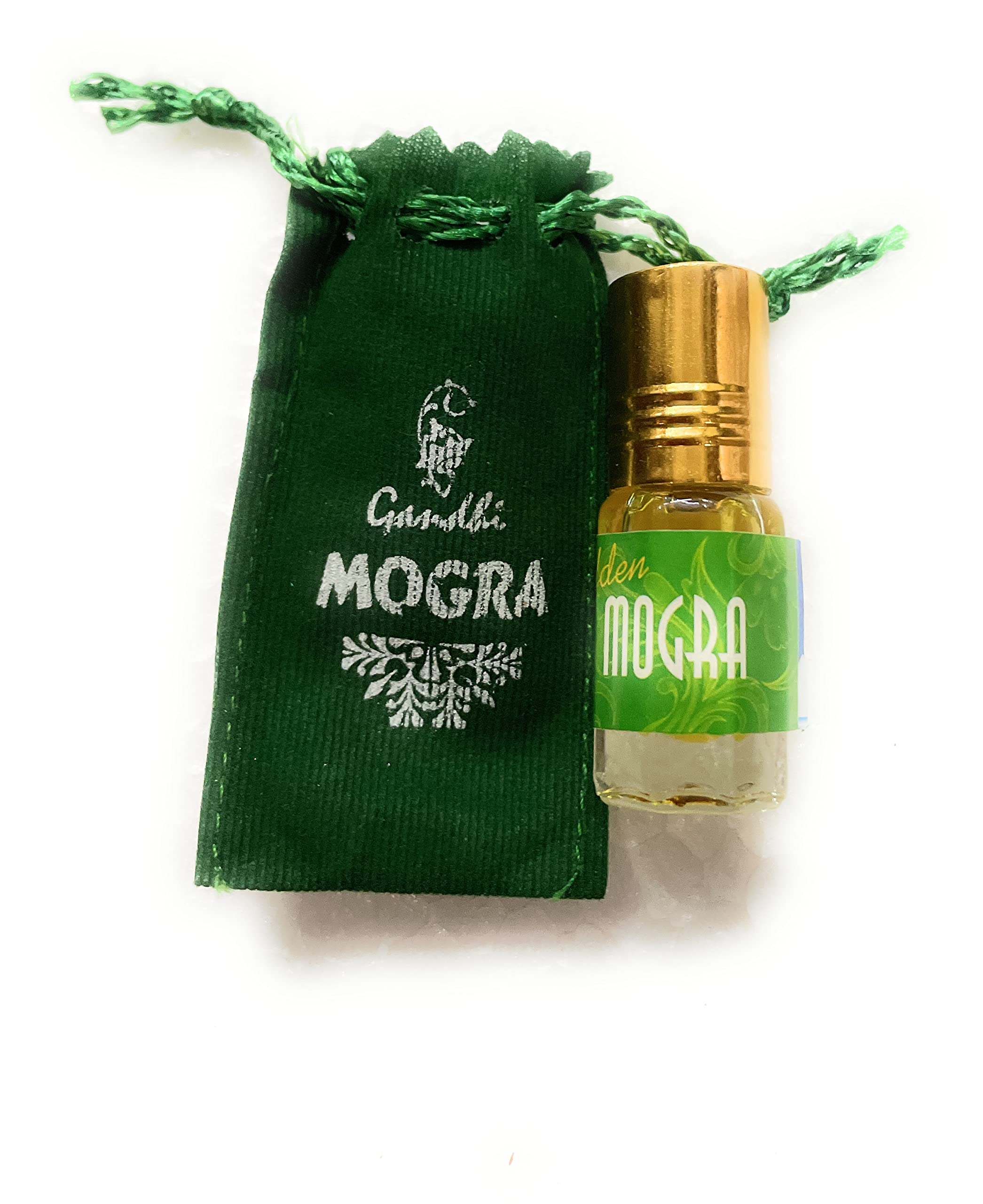 Patitpavan Pure Mogra/Jasmine Attar/Itra for God with Long Lasting Natural Fragnance obtained from Flowers Without Alochol/Essence