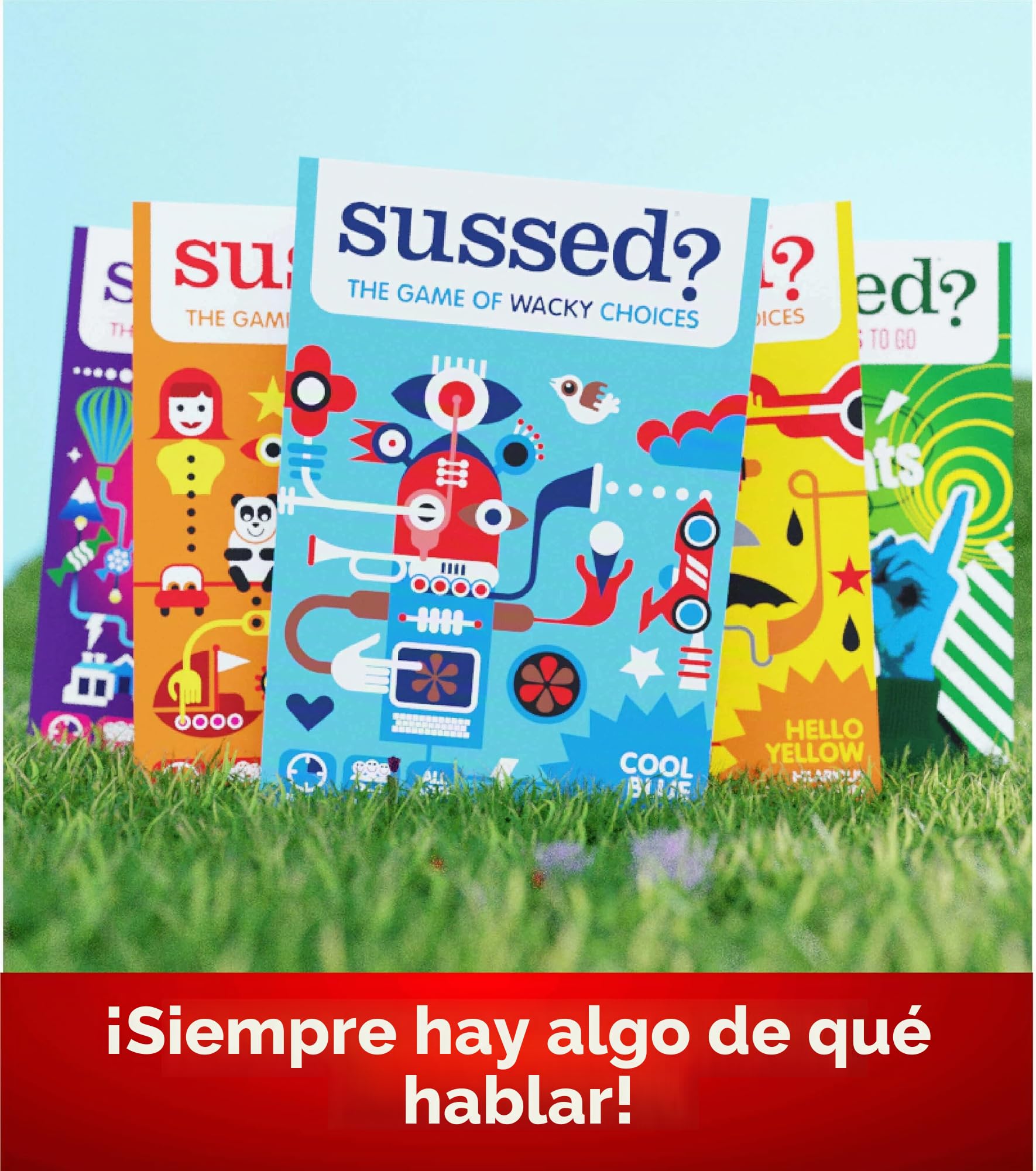 SUSSED All Sorts Vol.2 (Hilarious Family Friendly Conversation Card Game) (Find Out Who Knows Who Best)
