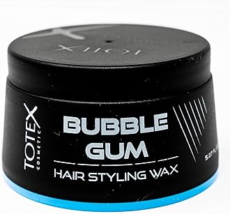 Totex Hair Styling Wax Bubblegum 150ml | Professional Hair Wax for Men | Regular Hold Matte Finish | Bubble Gum Scent | Barber Shop Quality Hair Styling Paste for All Hair Types