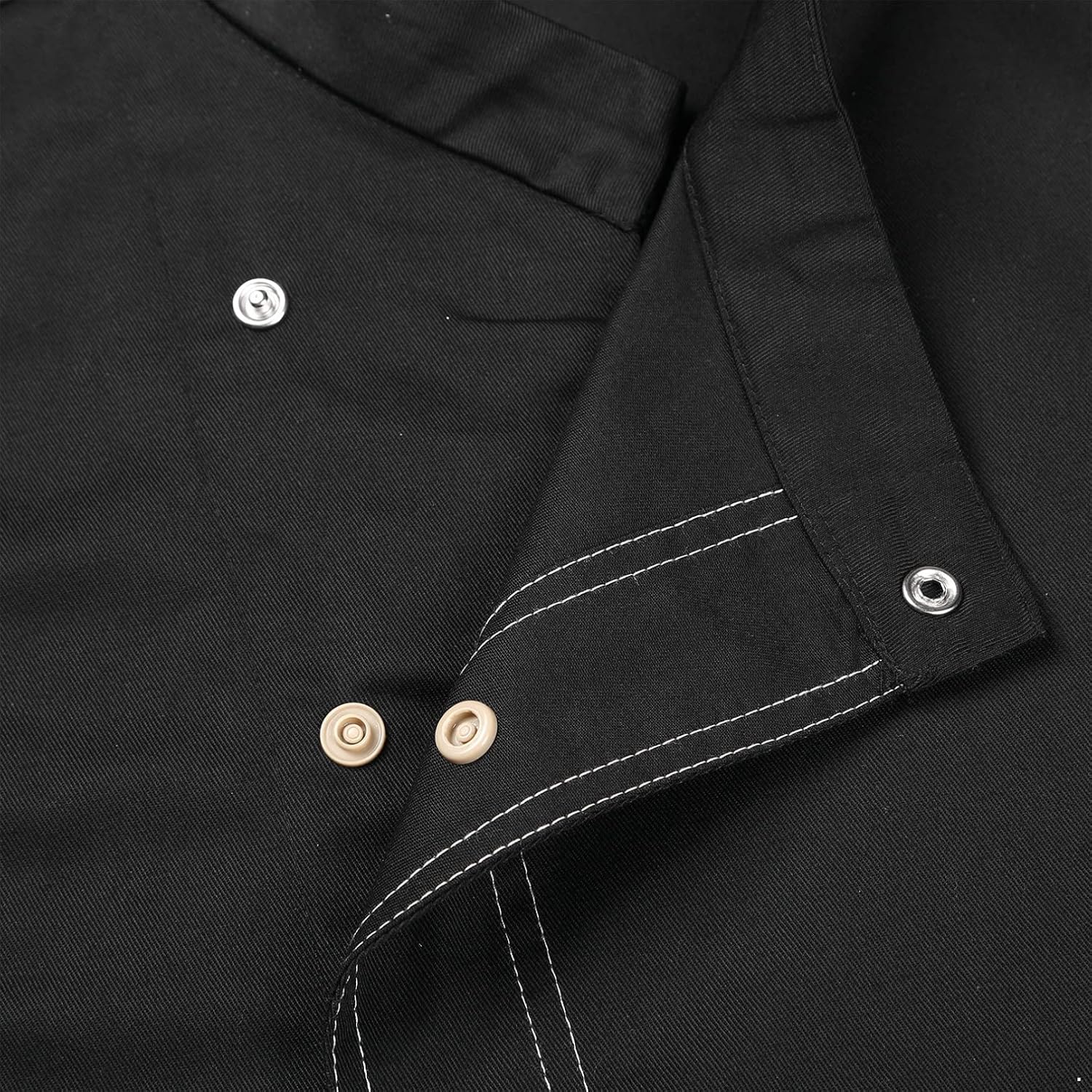 iiniim Chef Jacket for Men Women Lightweight Cooking Uniform Chef Coat Hotel Restaurant Work Shirts