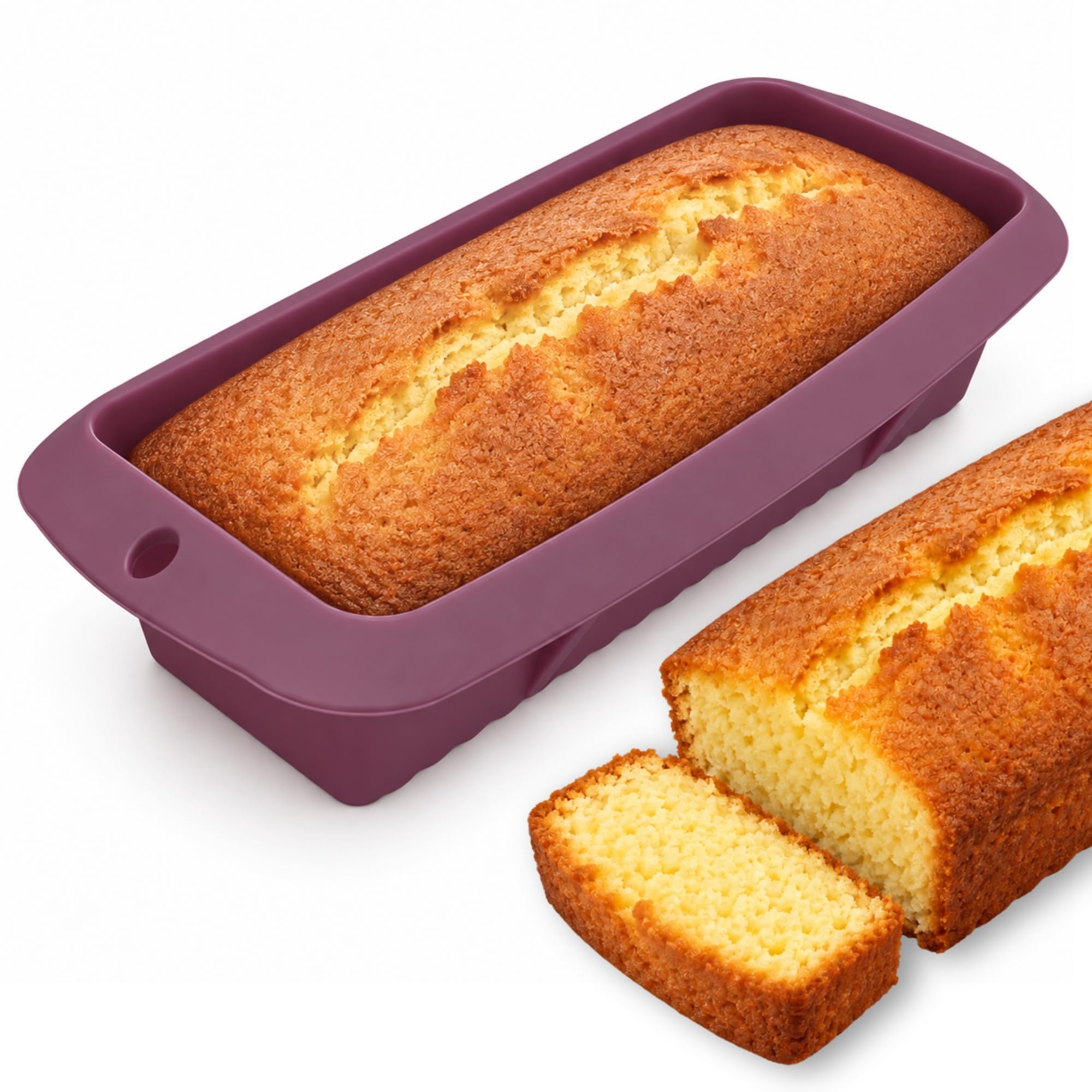 Molde de Silicona para Bizcochos, Molde repostería silicona, Longitud 20 cm - imagen 1