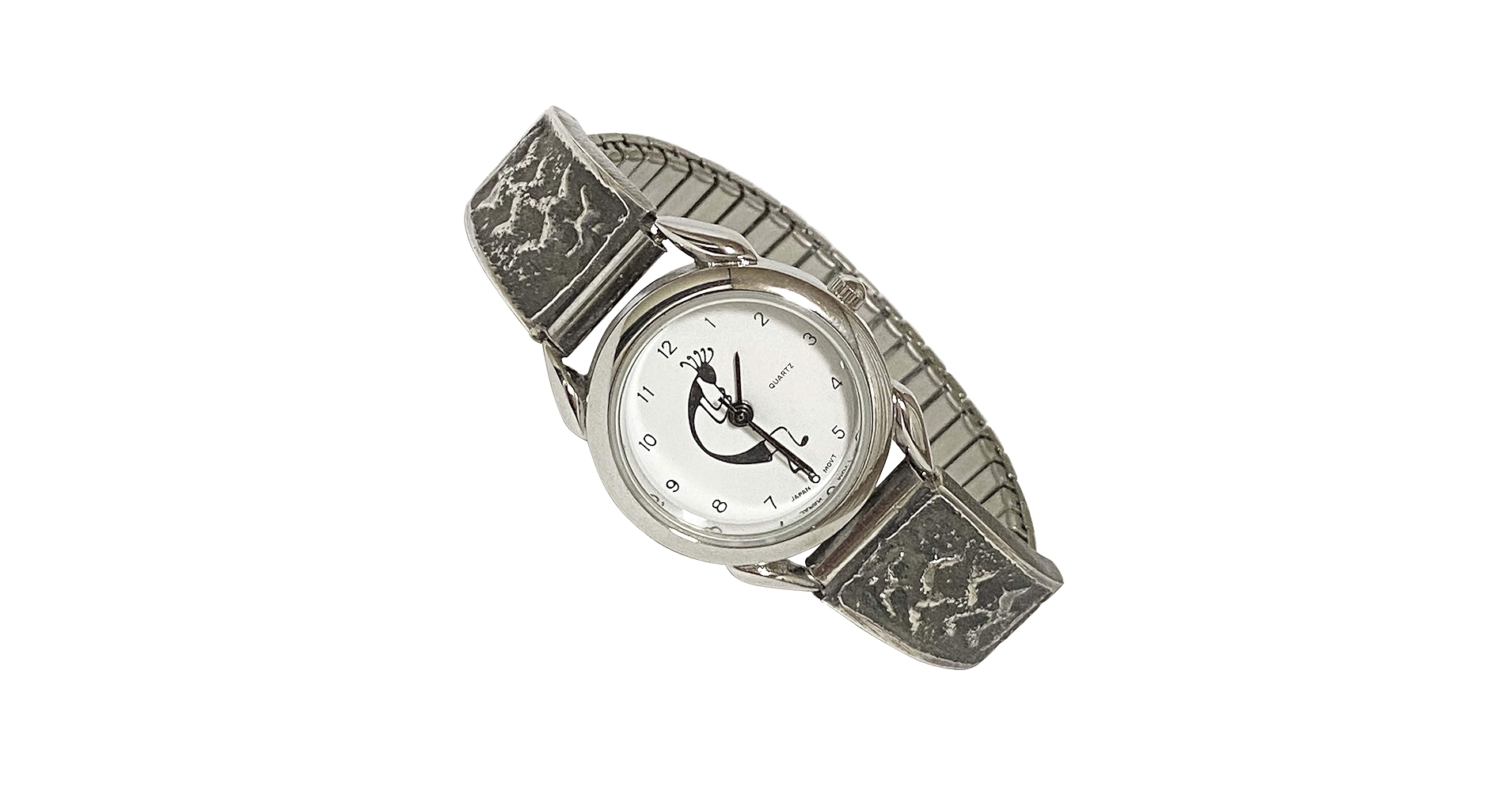 美品　インディアンジュエリー　腕時計　シルバー　スターリング Amazon | ナバホ族 インディアンジュエリー 腕時計 STERLING 銀製