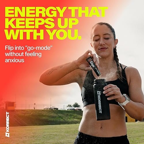 Miniatura 2 de KORRECT - Polvo de borde de rendimiento mental (mango) para hombres y mujeres, enfoque y claridad mental, paraxantina, energía sin nerviosismo, sin