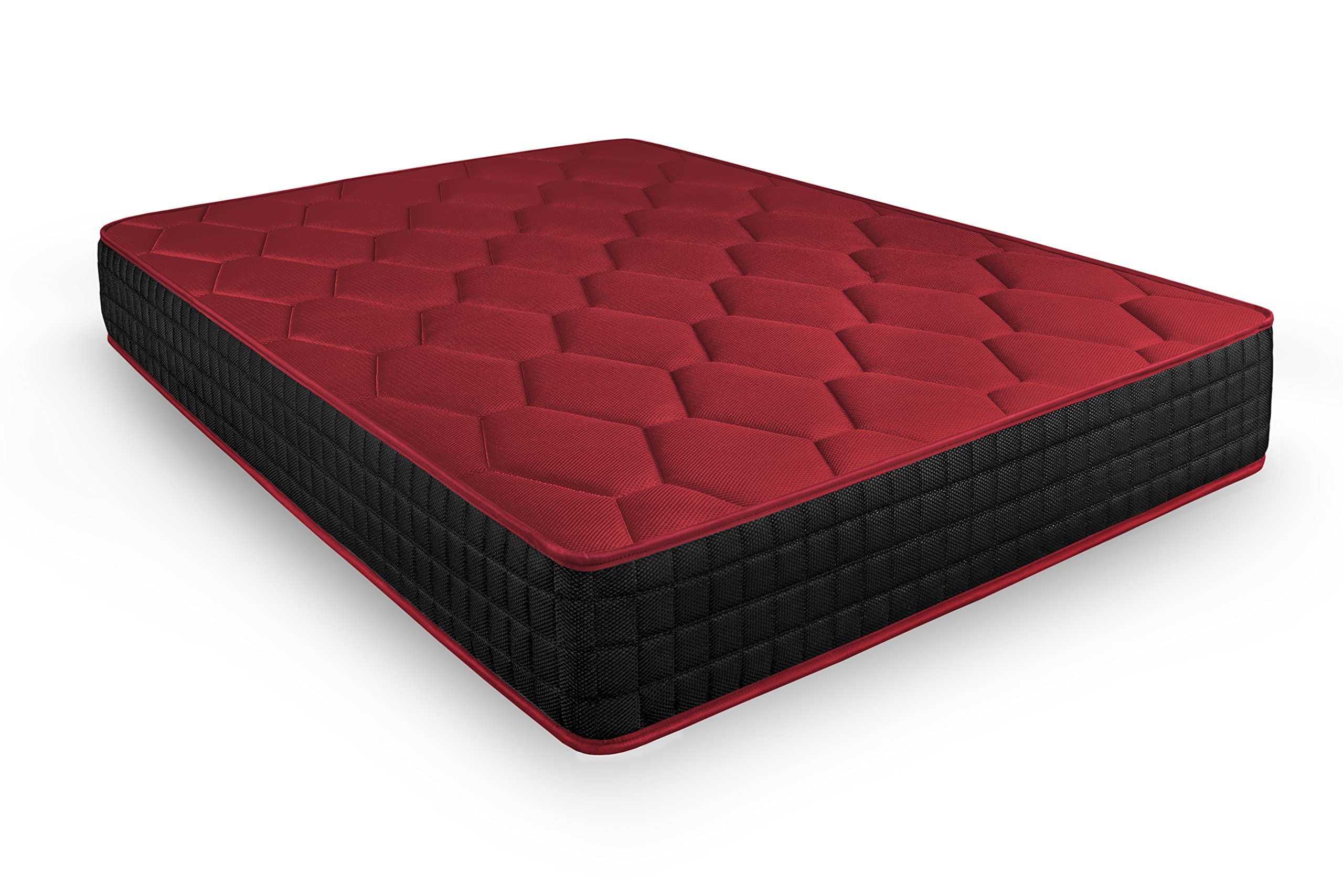 HOGAR24 ES | Cama Completa | Somier Basic + Colchón Viscoelástico Memory Premier | Incluye Juego de Patas con Abrazadera de 25 cm | Medidas: 135x190 cm