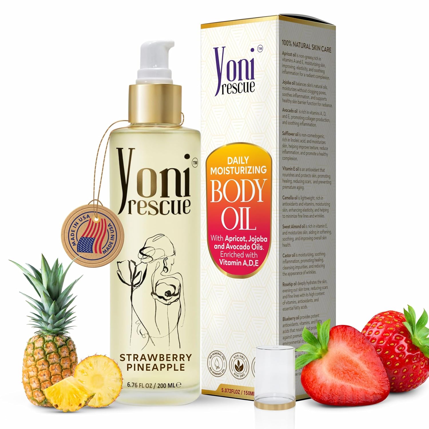 After Shower Body Oil - Hydrating Apricot & Jojoba Oil
