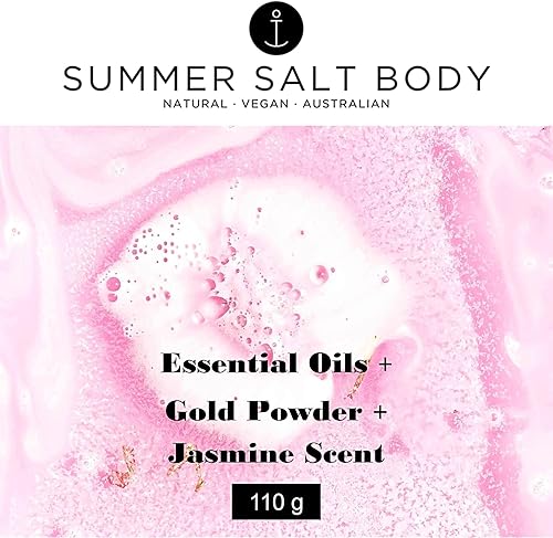 Miniatura 6 de Summer Salt Body - Bombas de baño de cristal de primera calidad, hechas en Australia, regalos de Navidad o cumpleaños para mujeres y hombres,