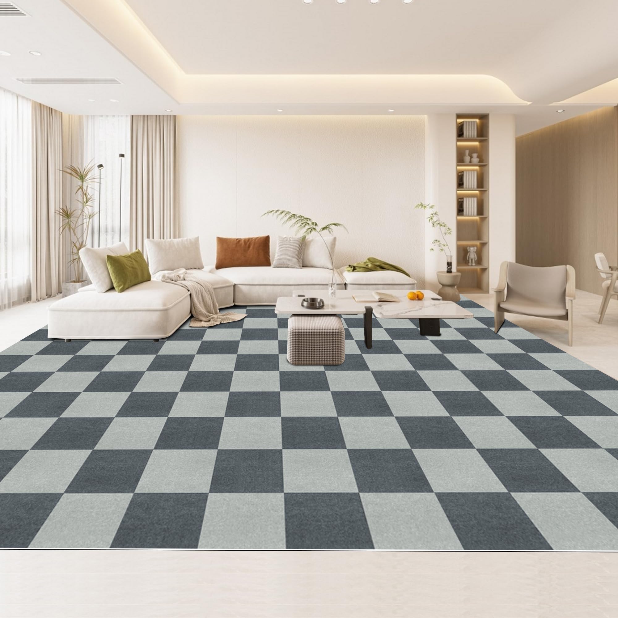 ジョイントマット 大判 カーペット 30×30cm 120枚 床暖房 防音 洗濯