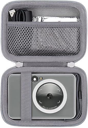 co2CREA Funda rígida de repuesto para Canon Ivy 2 Mobile Mini Ivy CLIQ CLIQ CLIQ 2 CLIQ 2 Impresora de cámara instantánea inalámbrica Bluetooth para