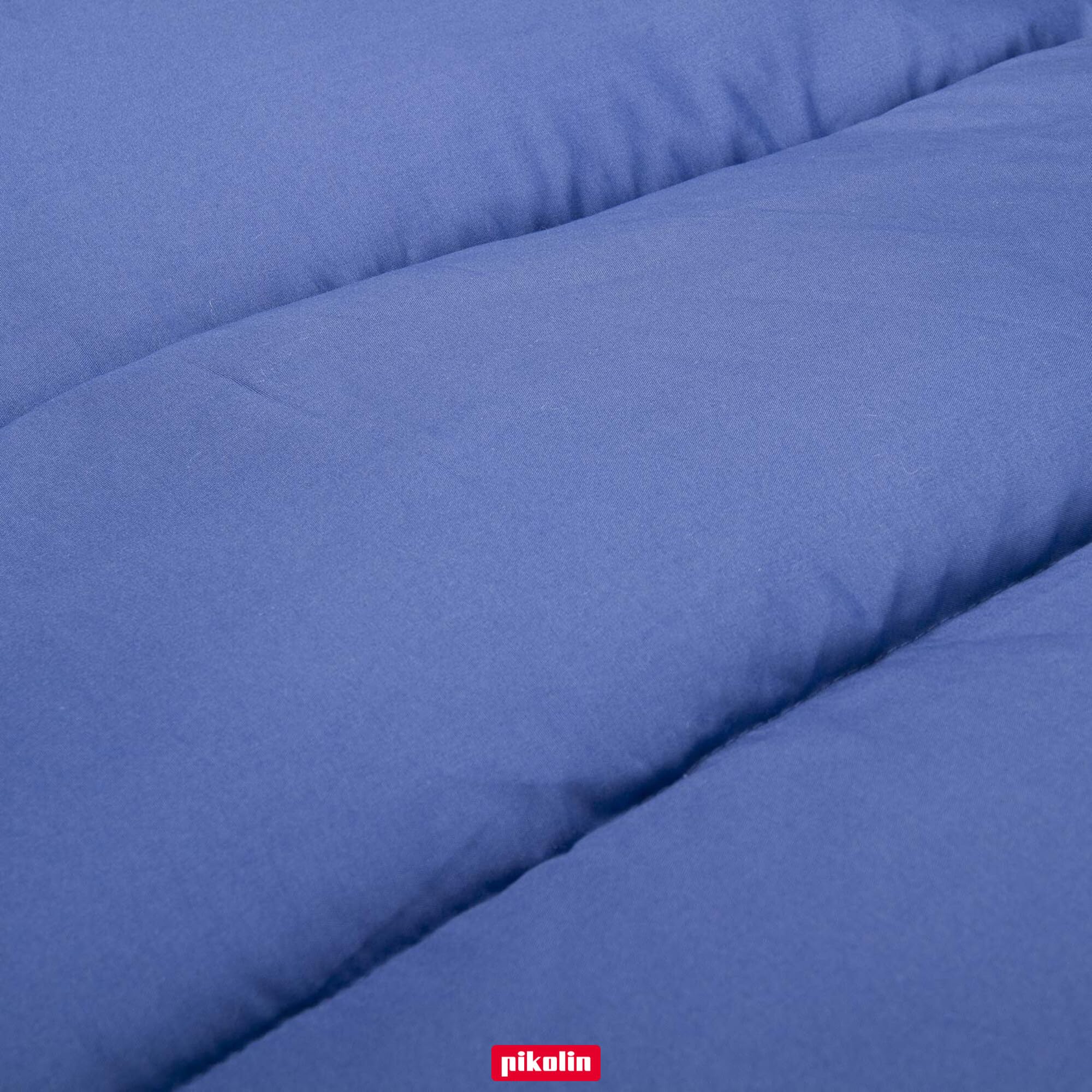 PIKOLIN Piumino Singolo Autunno Inverno 150 x 220 cm Effetto Piuma 300 gr - Piumone Caldo, Morbido, Traspirante e Reversibile - Bicolore Blu
