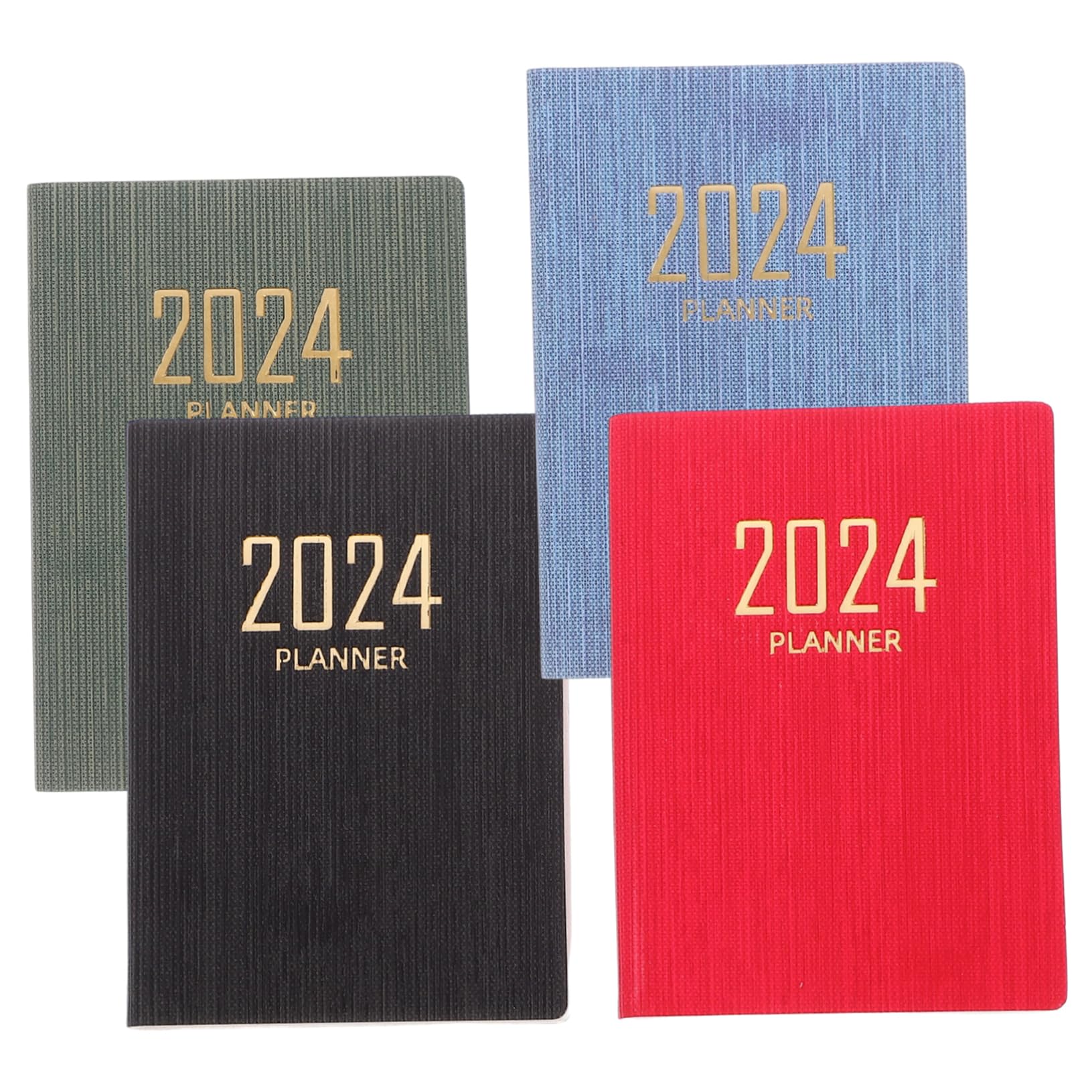 4sets Design Notebook Per Studenti Blocco Note Di Scrittura Agenda Giornaliera Caratteristiche Quaderno Tascabile Per Studenti Insegnanti 4 Pezzi * 4